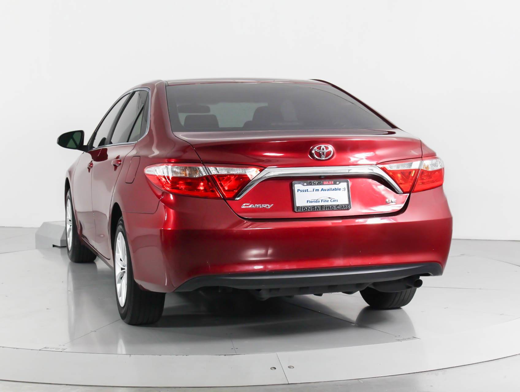 Florida Fine Cars - Used TOYOTA CAMRY 2017 WEST PALM Le