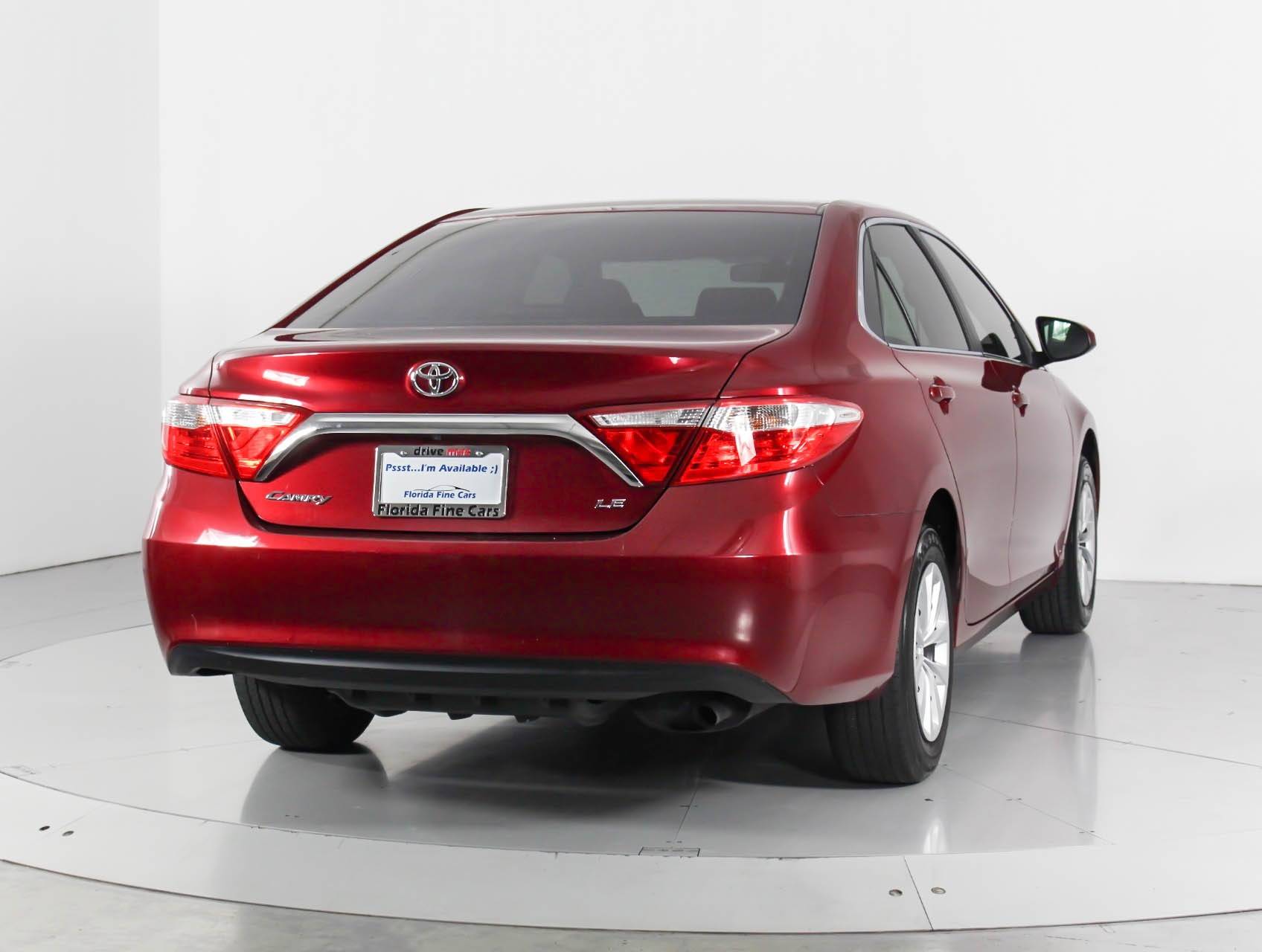 Florida Fine Cars - Used TOYOTA CAMRY 2017 WEST PALM Le