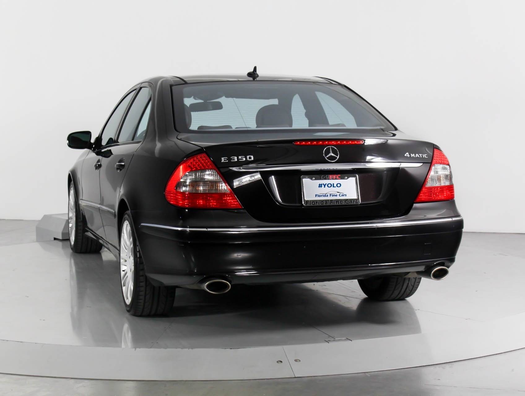 Florida Fine Cars - Used MERCEDES-BENZ E CLASS 2008 WEST PALM E350 4MATIC