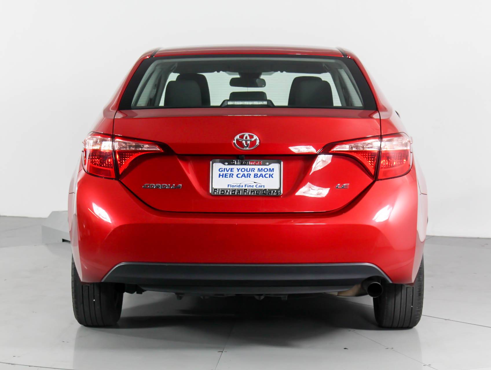 Florida Fine Cars - Used TOYOTA COROLLA 2018 WEST PALM Le