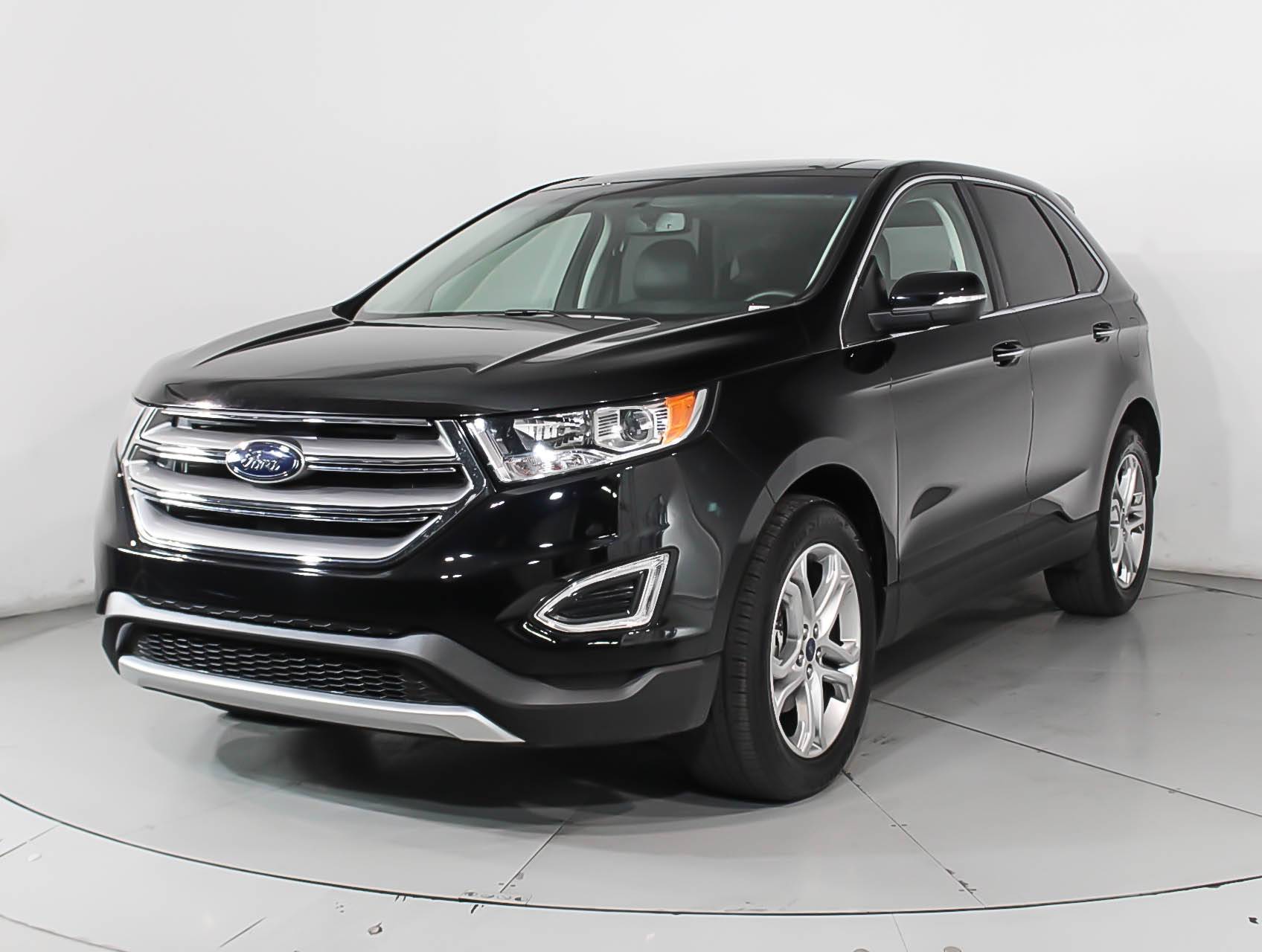 Florida Fine Cars - Used FORD EDGE 2018 WEST PALM TITANIUM