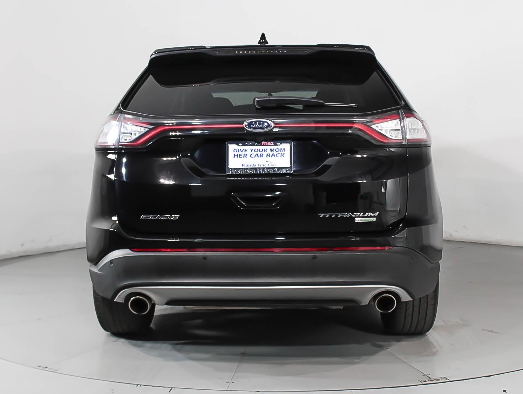 Florida Fine Cars - Used FORD EDGE 2018 WEST PALM TITANIUM