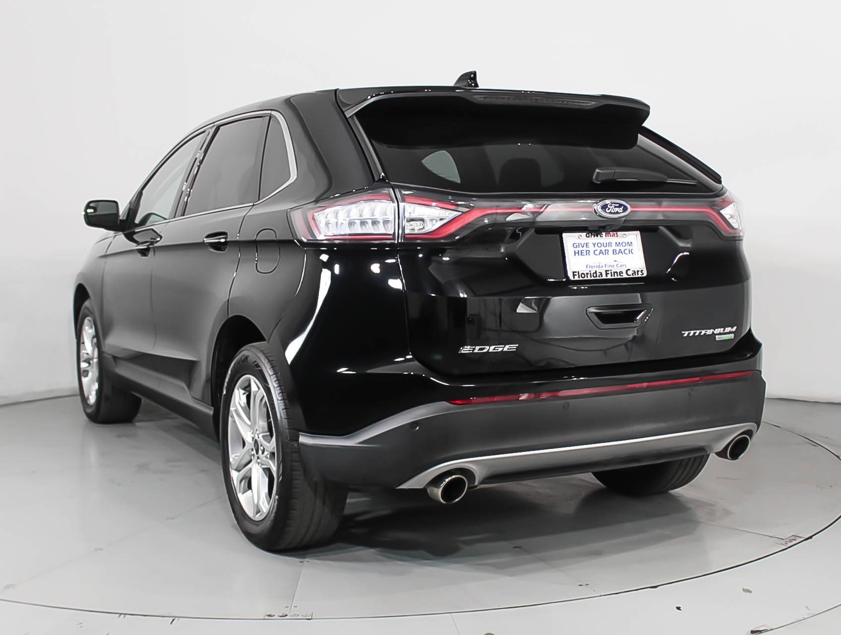 Florida Fine Cars - Used FORD EDGE 2018 WEST PALM TITANIUM