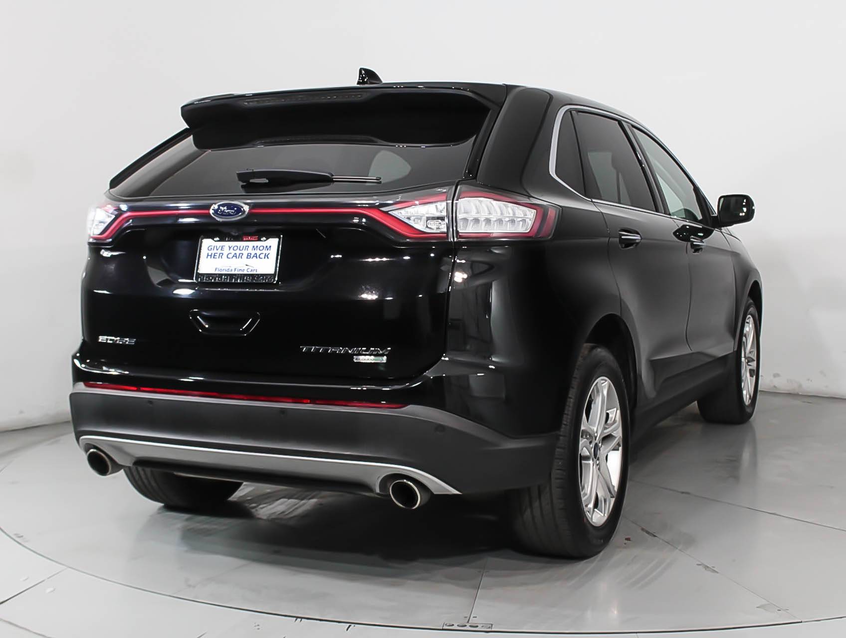 Florida Fine Cars - Used FORD EDGE 2018 WEST PALM TITANIUM