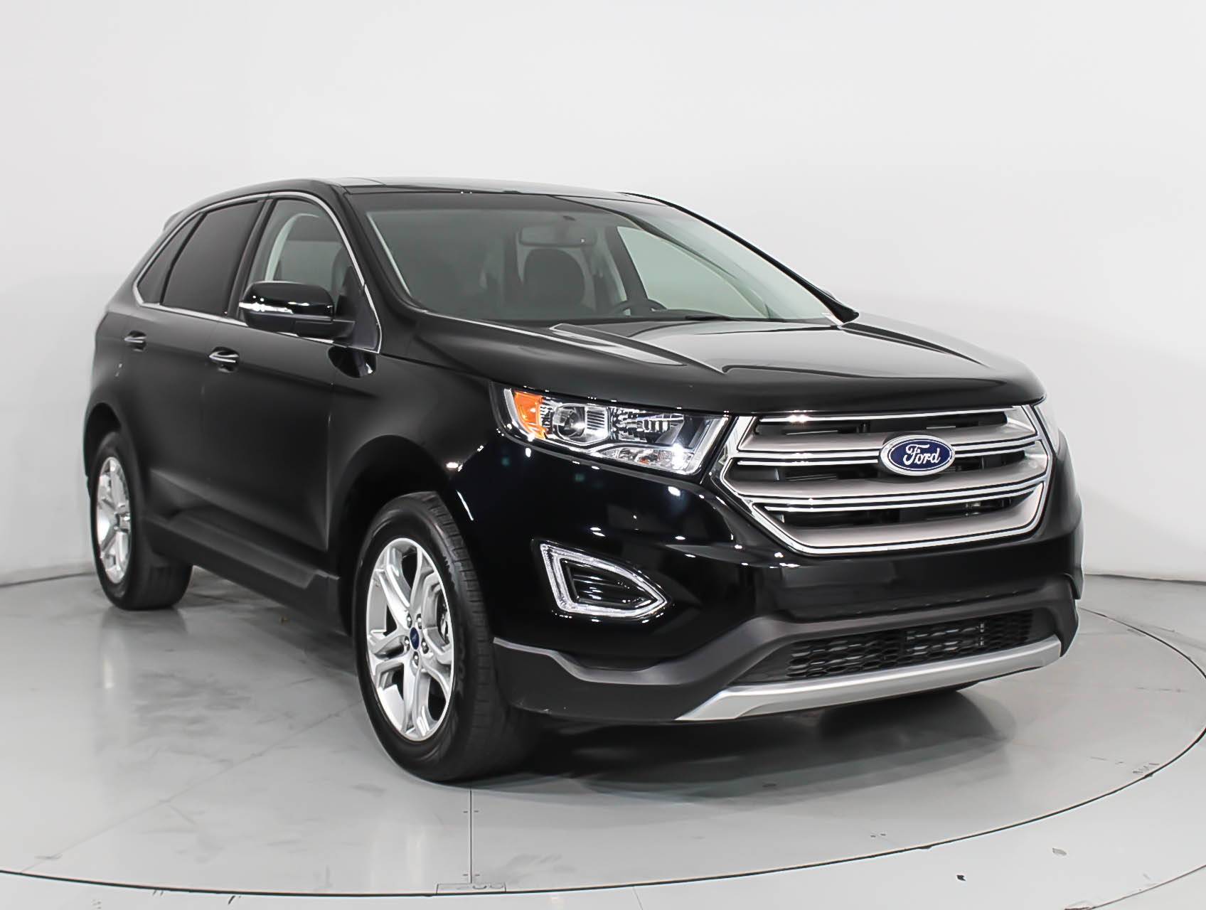 Florida Fine Cars - Used FORD EDGE 2018 WEST PALM TITANIUM