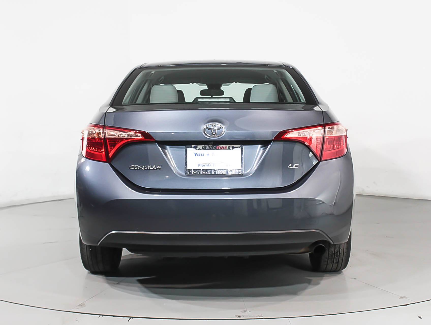 Florida Fine Cars - Used TOYOTA COROLLA 2017 HOLLYWOOD Le