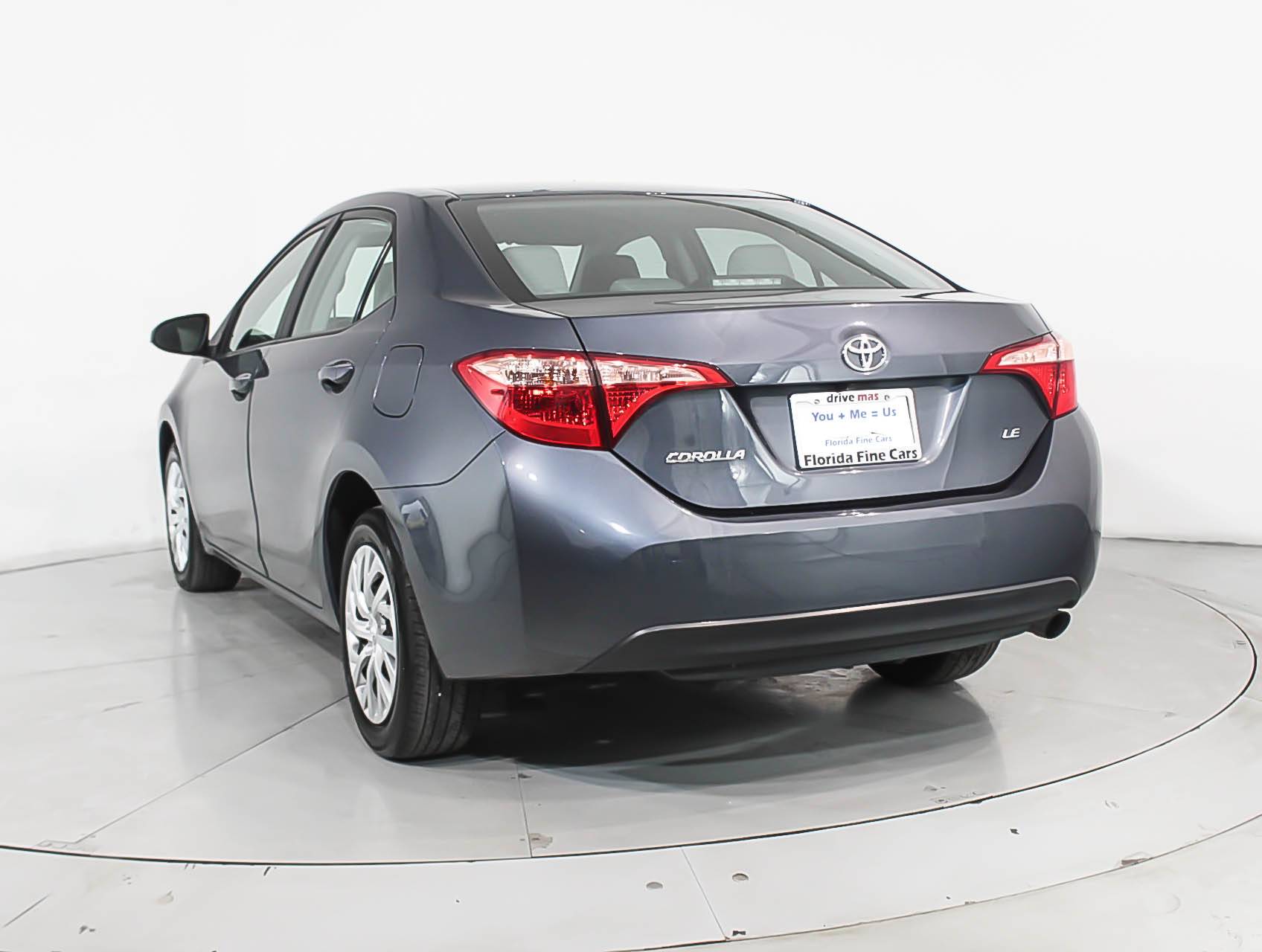 Florida Fine Cars - Used TOYOTA COROLLA 2017 HOLLYWOOD Le