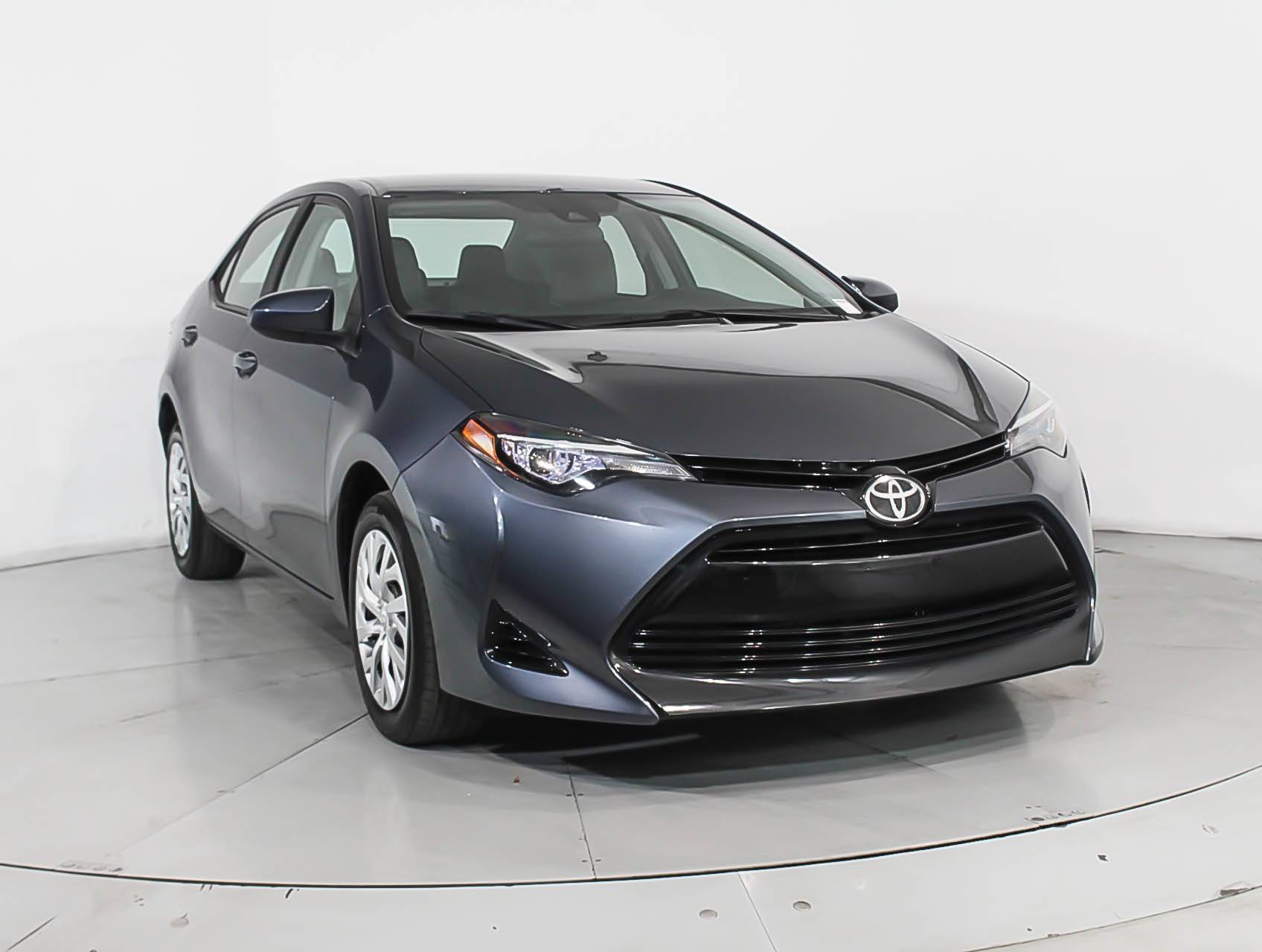 Florida Fine Cars - Used TOYOTA COROLLA 2017 HOLLYWOOD Le