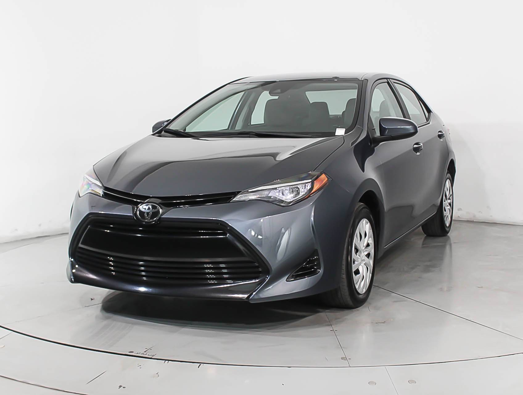 Florida Fine Cars - Used TOYOTA COROLLA 2017 HOLLYWOOD Le