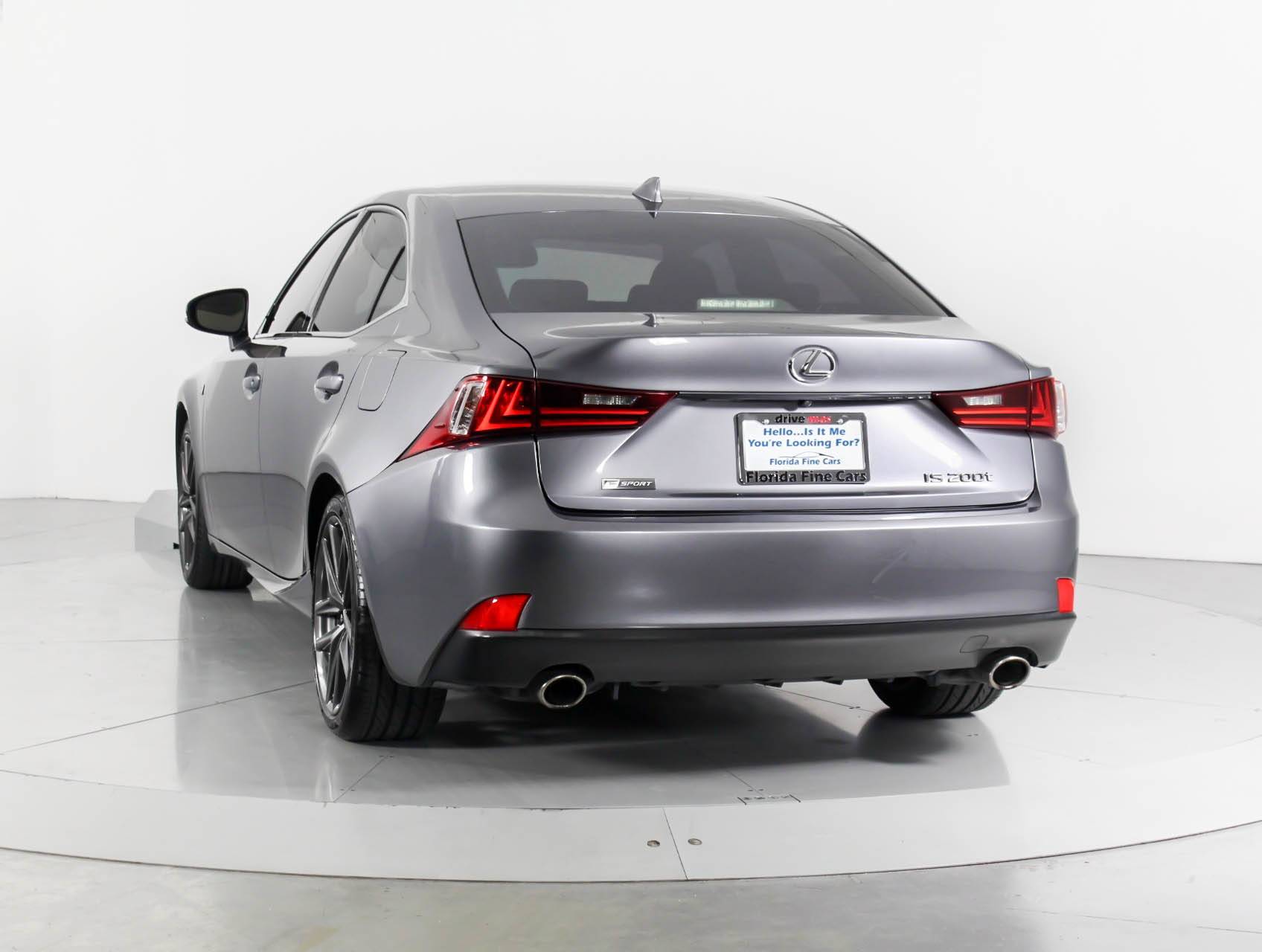 Florida Fine Cars - Used LEXUS IS 200T 2016 WEST PALM F Sport