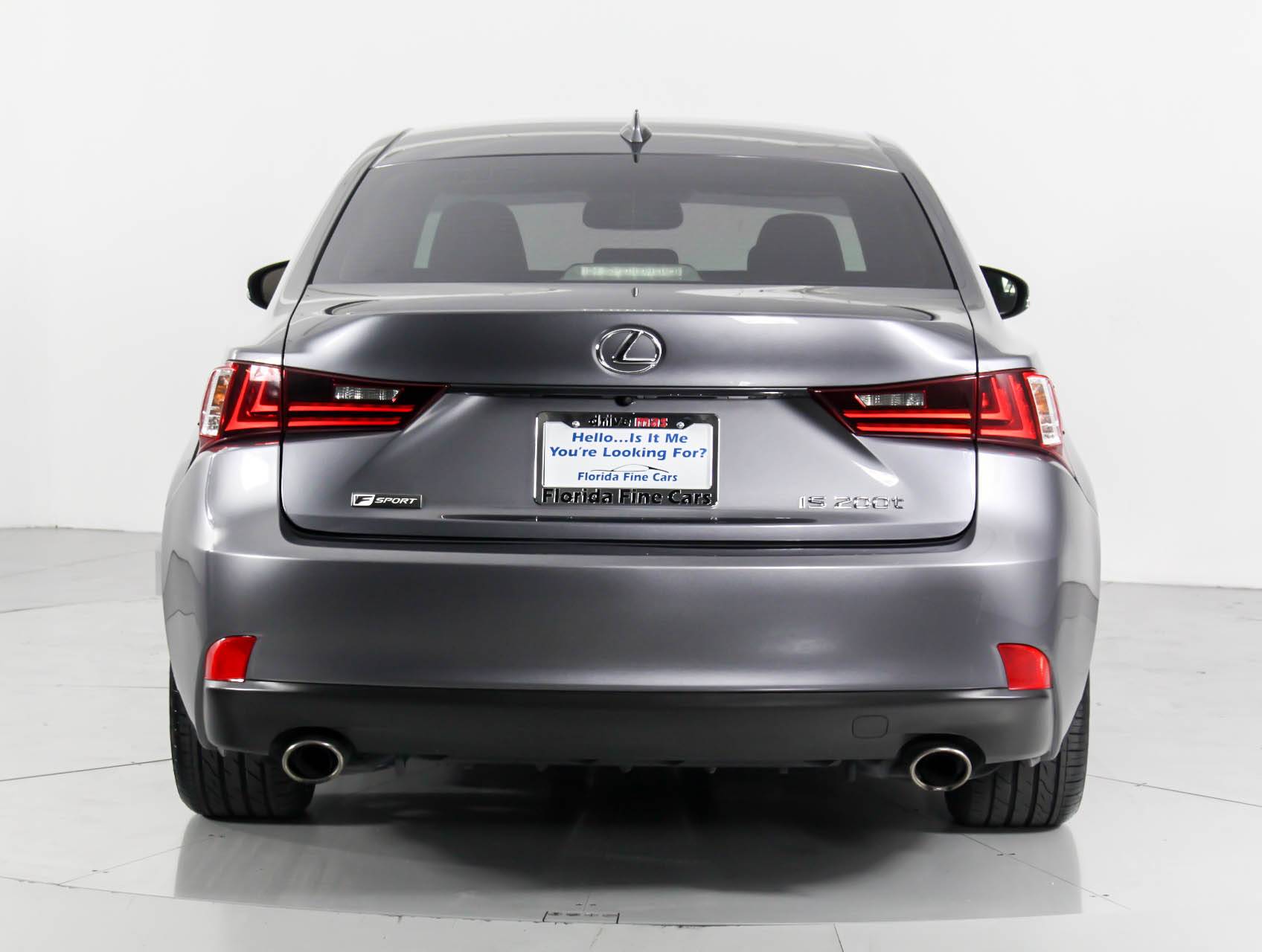 Florida Fine Cars - Used LEXUS IS 200T 2016 WEST PALM F Sport