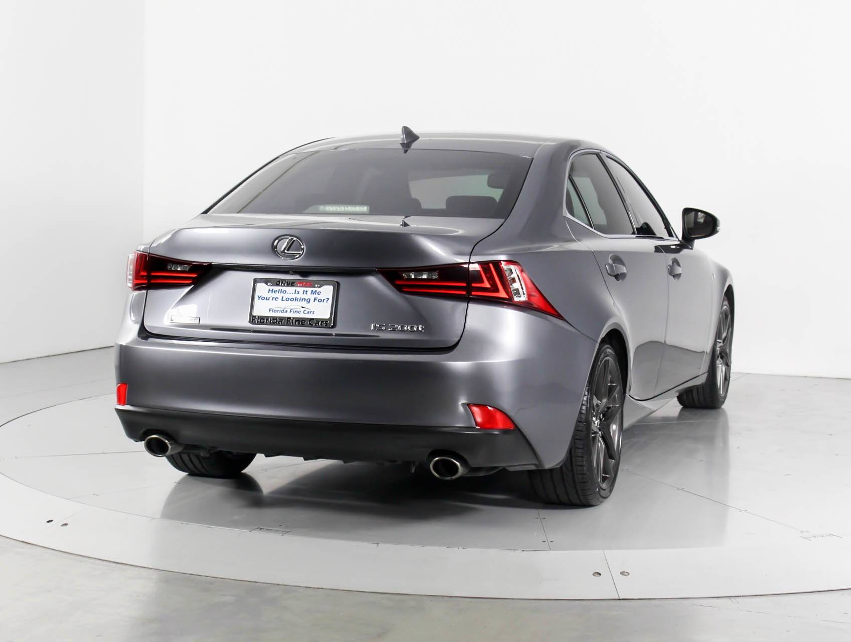 Florida Fine Cars - Used LEXUS IS 200T 2016 WEST PALM F Sport