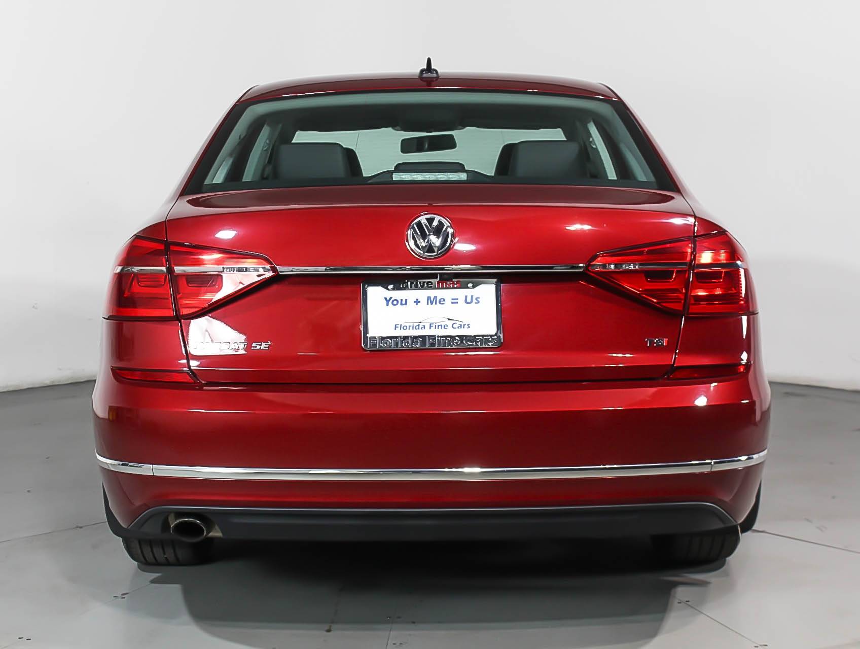 Florida Fine Cars - Used VOLKSWAGEN PASSAT 2016 HOLLYWOOD SE