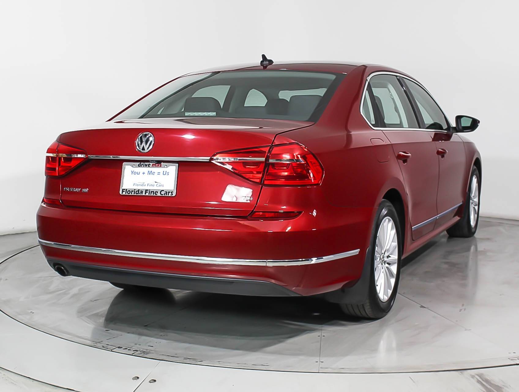 Florida Fine Cars - Used VOLKSWAGEN PASSAT 2016 HOLLYWOOD SE