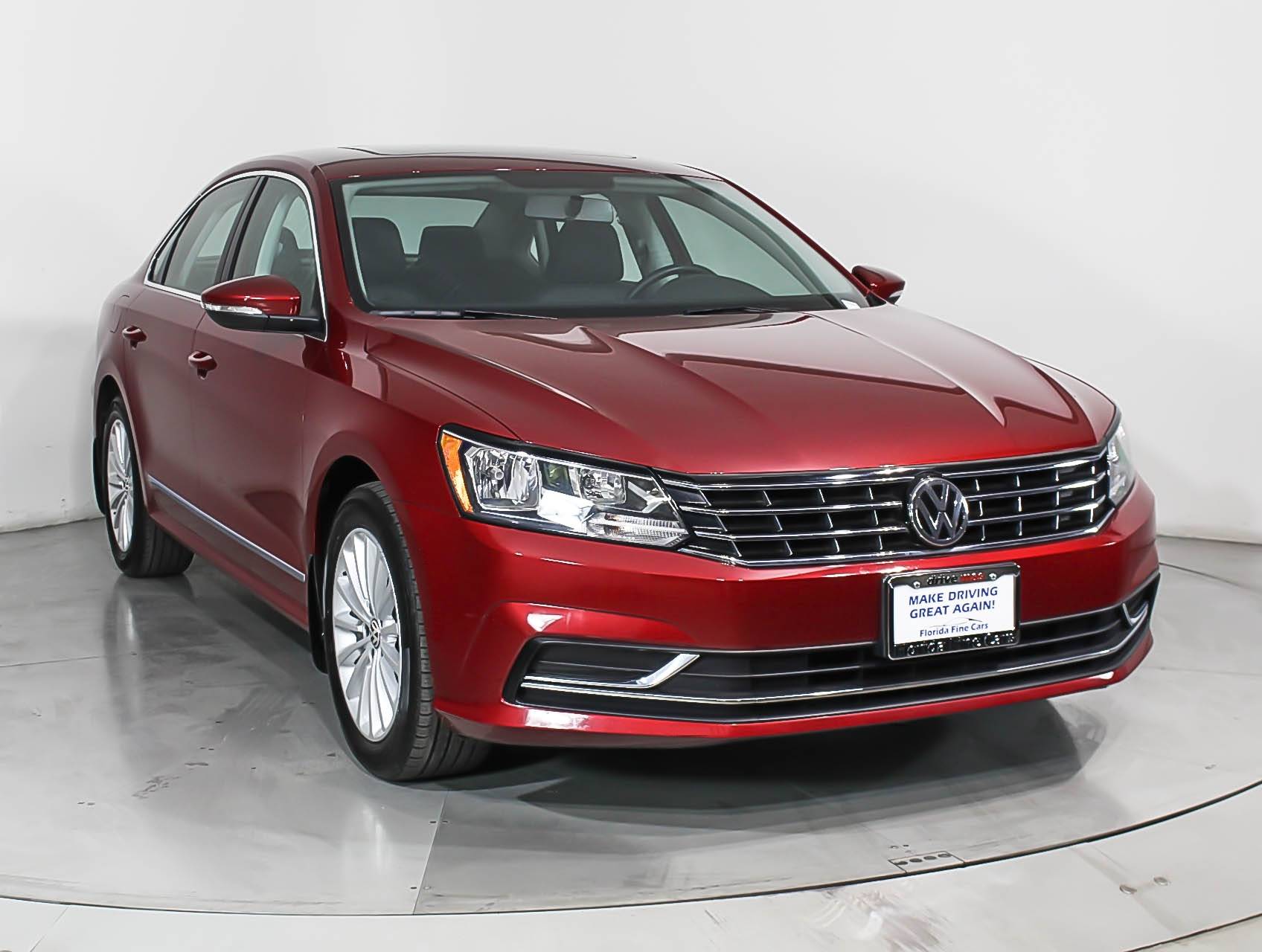 Florida Fine Cars - Used VOLKSWAGEN PASSAT 2016 HOLLYWOOD SE