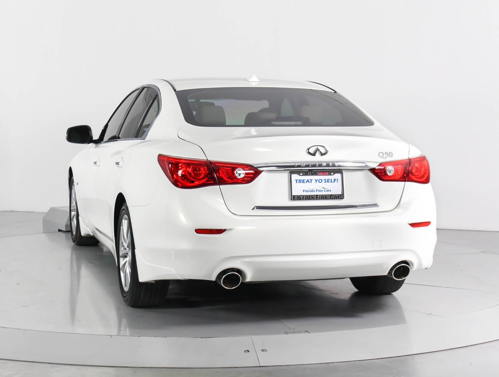 Florida Fine Cars - Used INFINITI Q50 2015 WEST PALM Premium