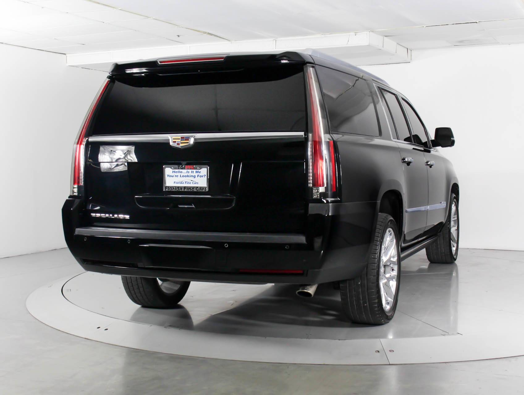 Florida Fine Cars - Used CADILLAC ESCALADE ESV 2016 WEST PALM PREMIUM