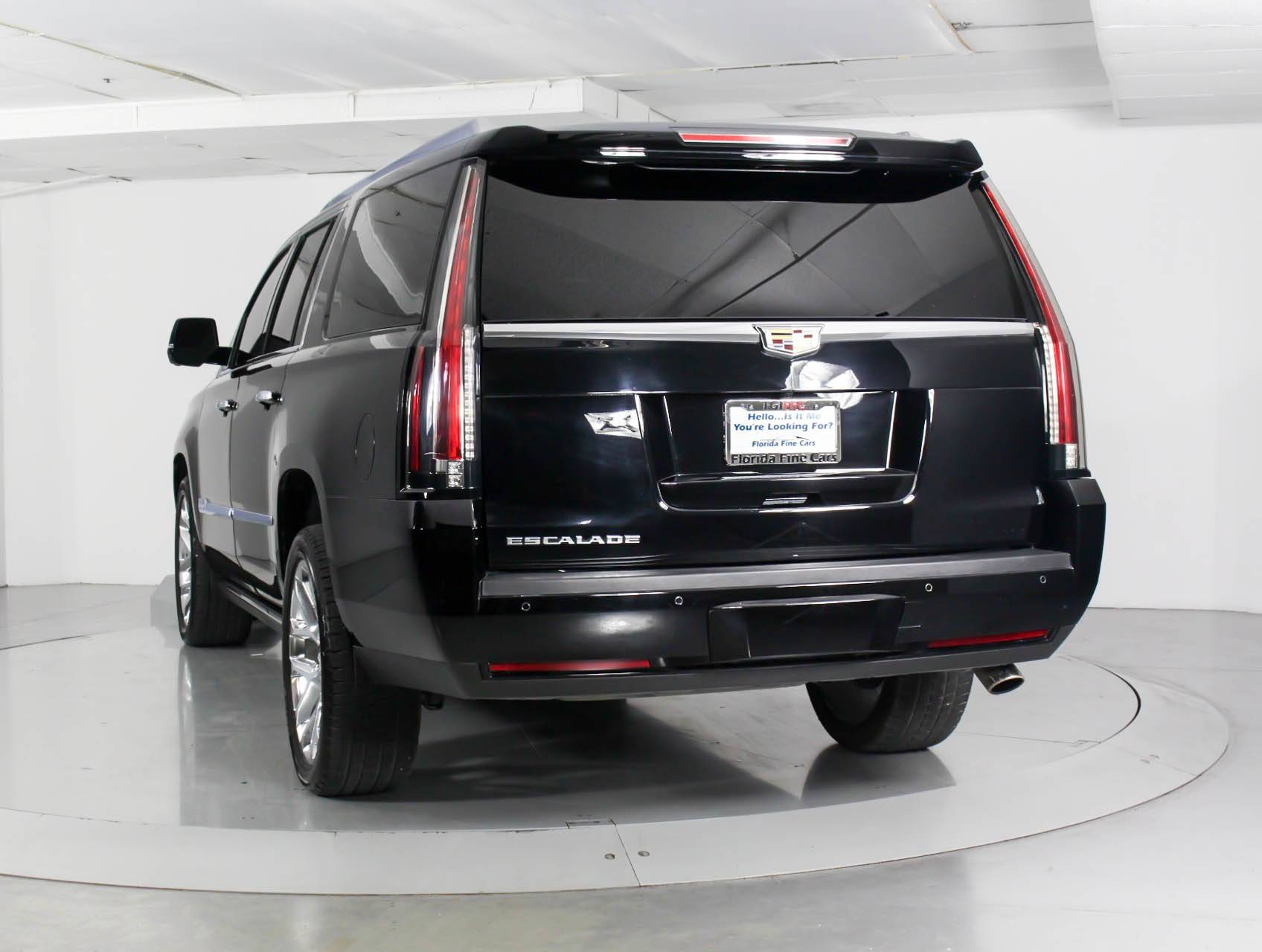 Florida Fine Cars - Used CADILLAC ESCALADE ESV 2016 WEST PALM PREMIUM