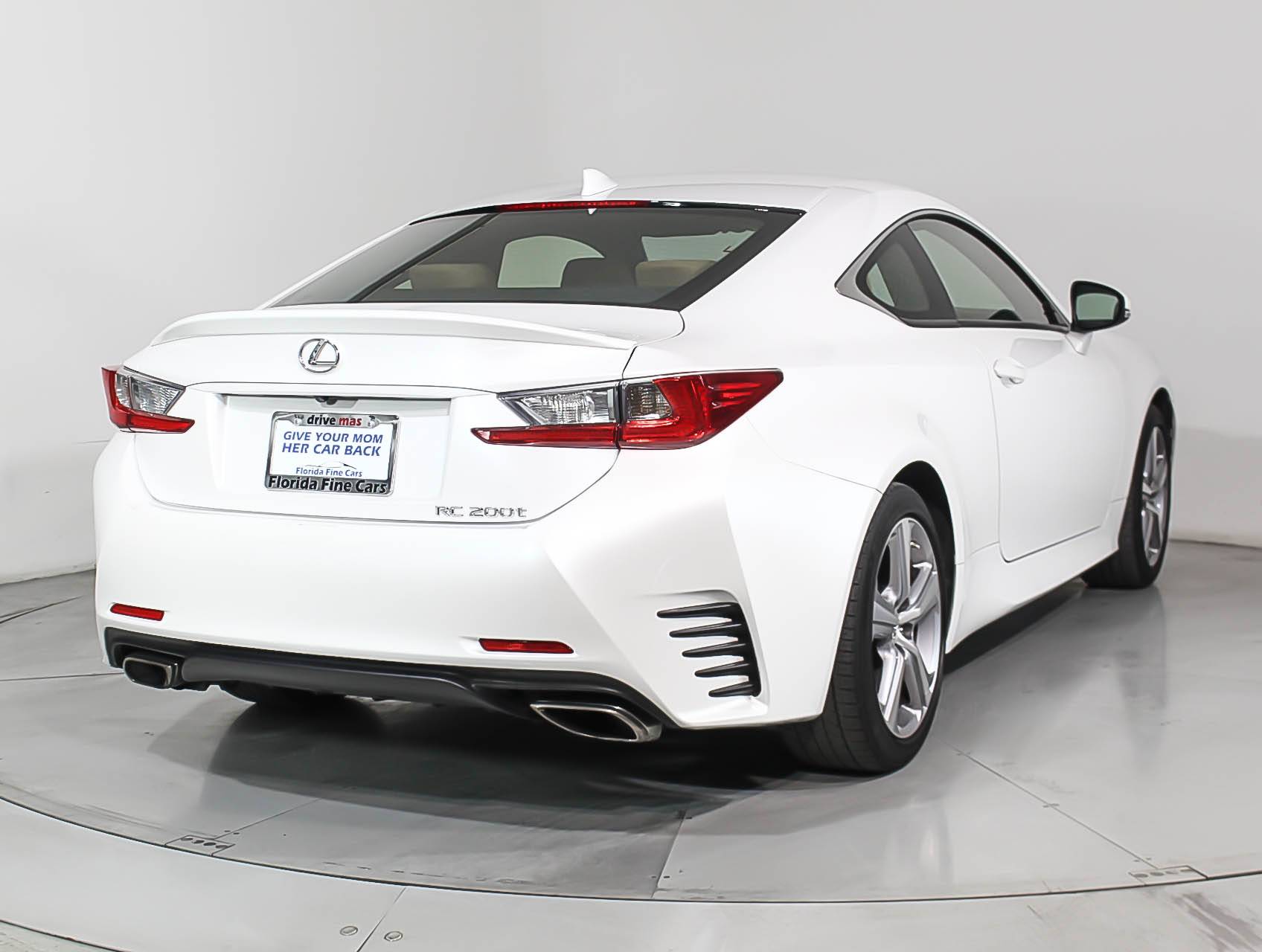 Florida Fine Cars - Used LEXUS RC 200T 2016 MIAMI 