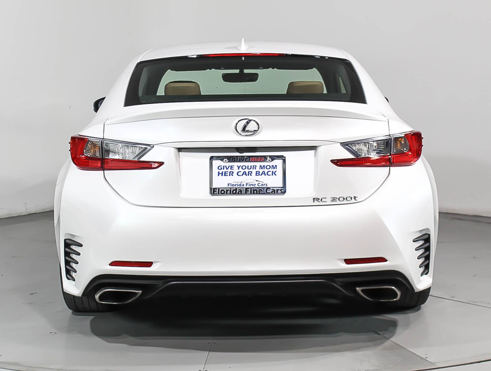 Florida Fine Cars - Used LEXUS RC 200T 2016 MIAMI 