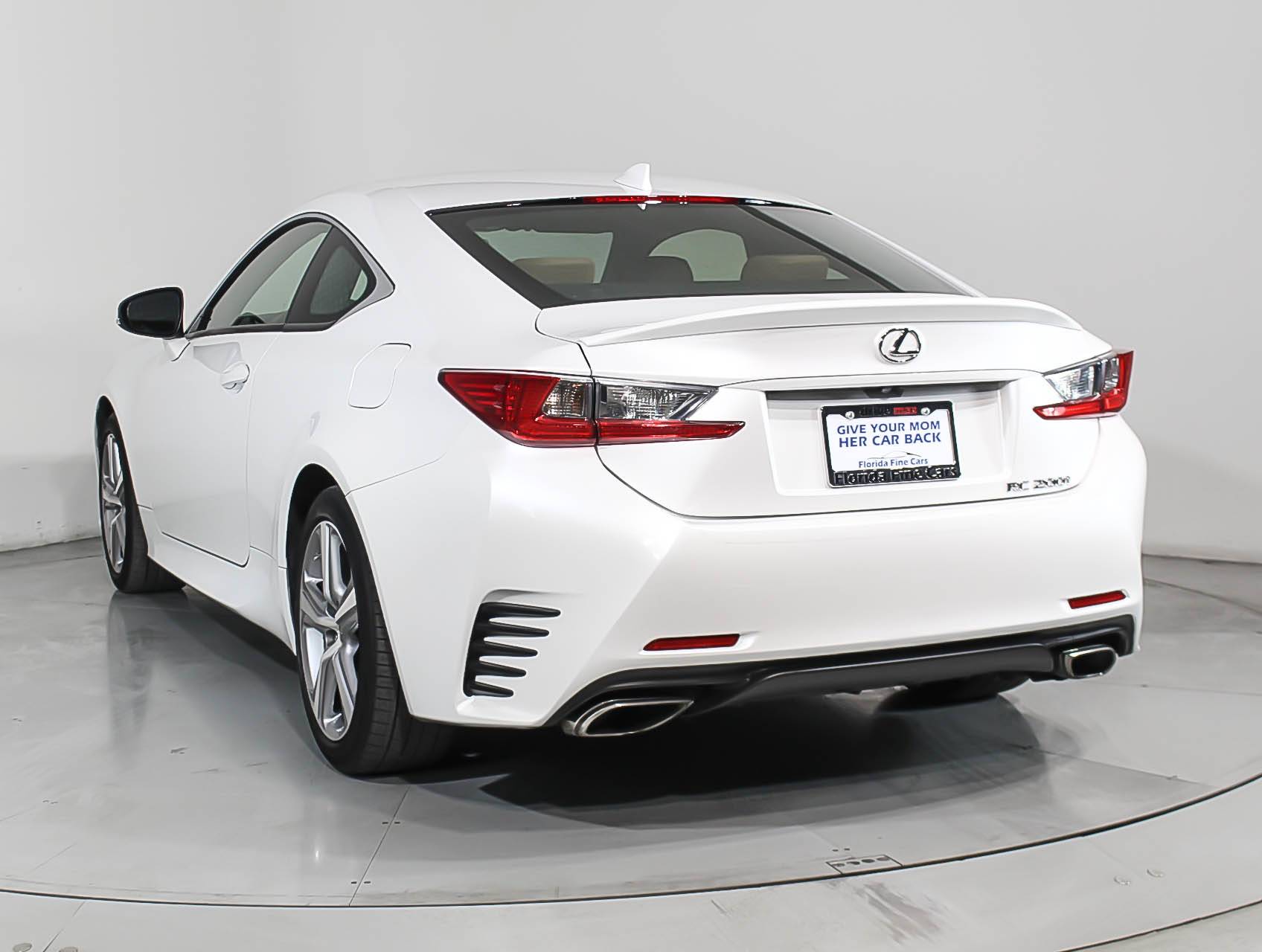 Florida Fine Cars - Used LEXUS RC 200T 2016 MIAMI 