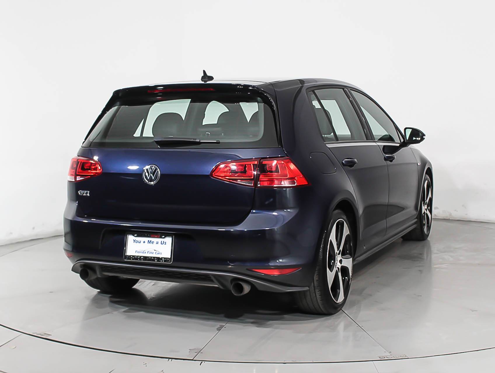 Florida Fine Cars - Used VOLKSWAGEN GTI 2016 HOLLYWOOD Se