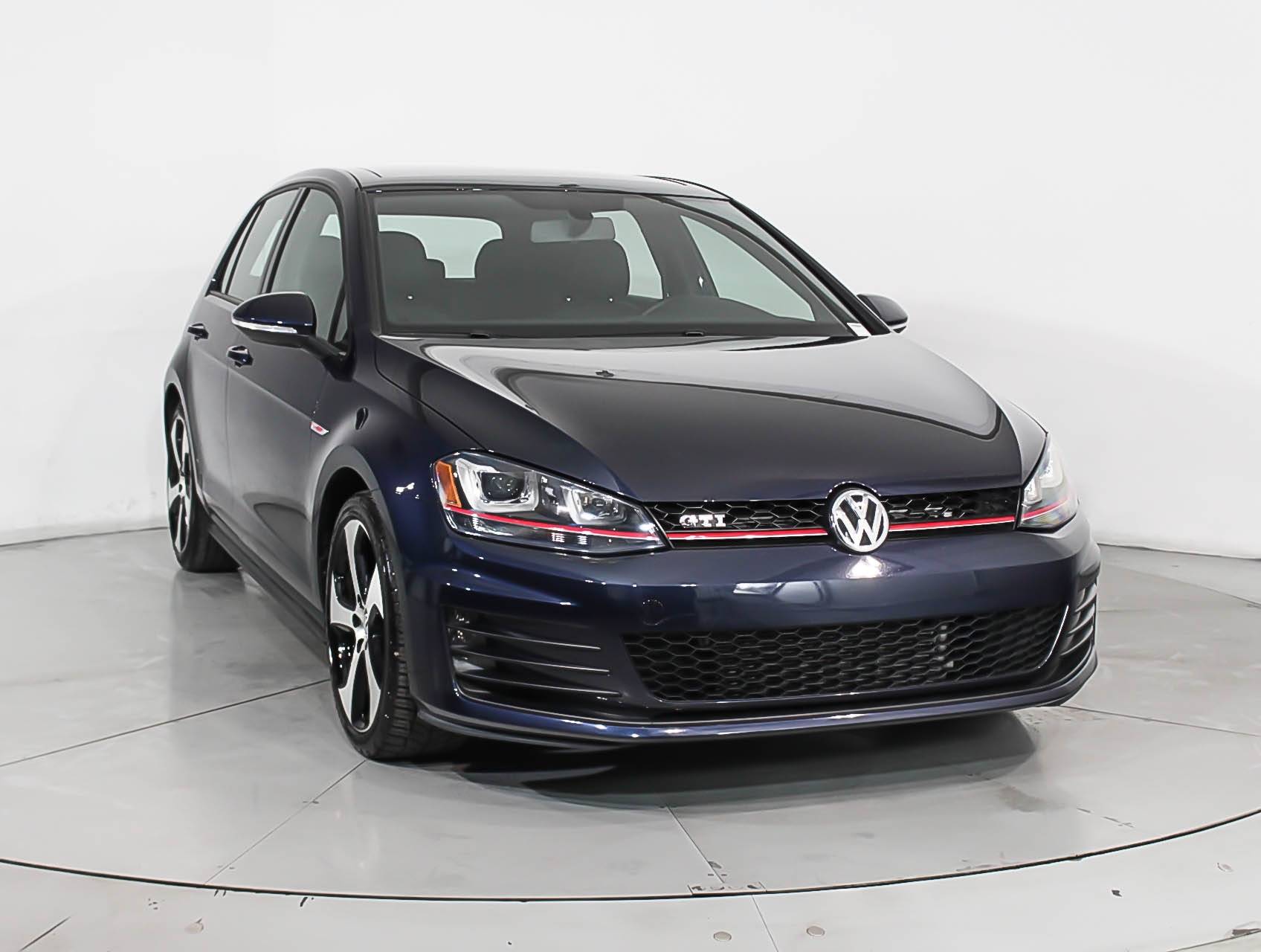 Florida Fine Cars - Used VOLKSWAGEN GTI 2016 HOLLYWOOD Se