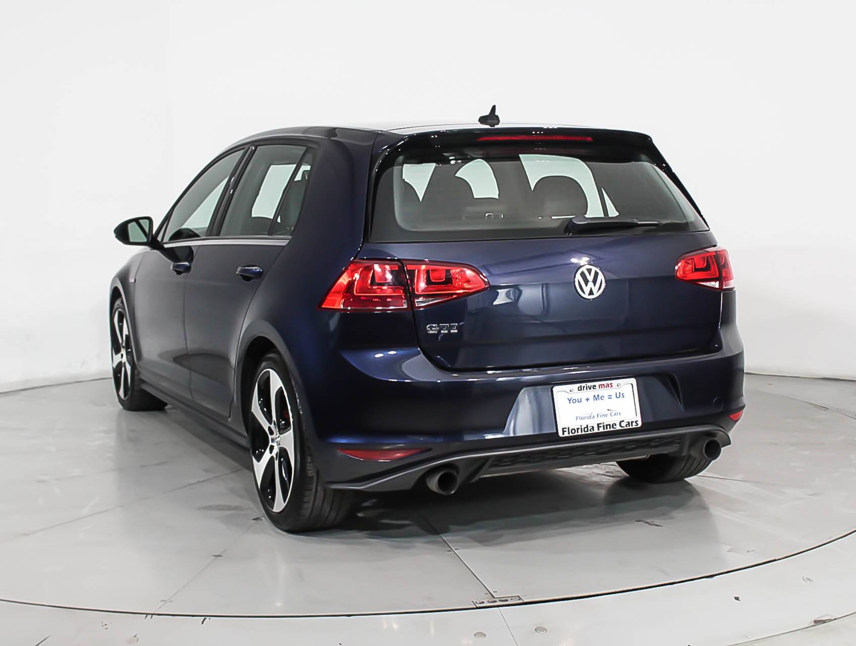 Florida Fine Cars - Used VOLKSWAGEN GTI 2016 HOLLYWOOD Se