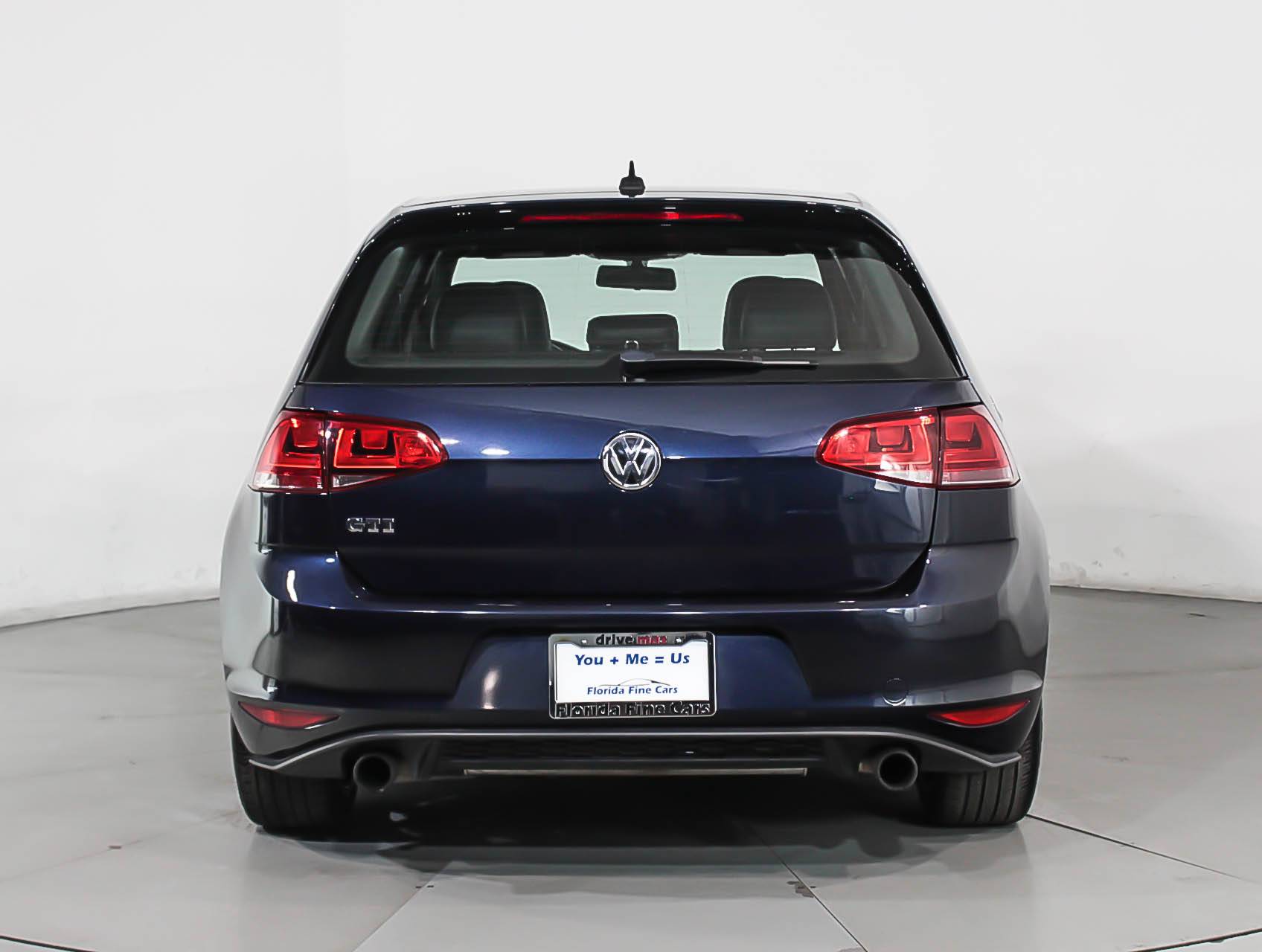 Florida Fine Cars - Used VOLKSWAGEN GTI 2016 HOLLYWOOD Se