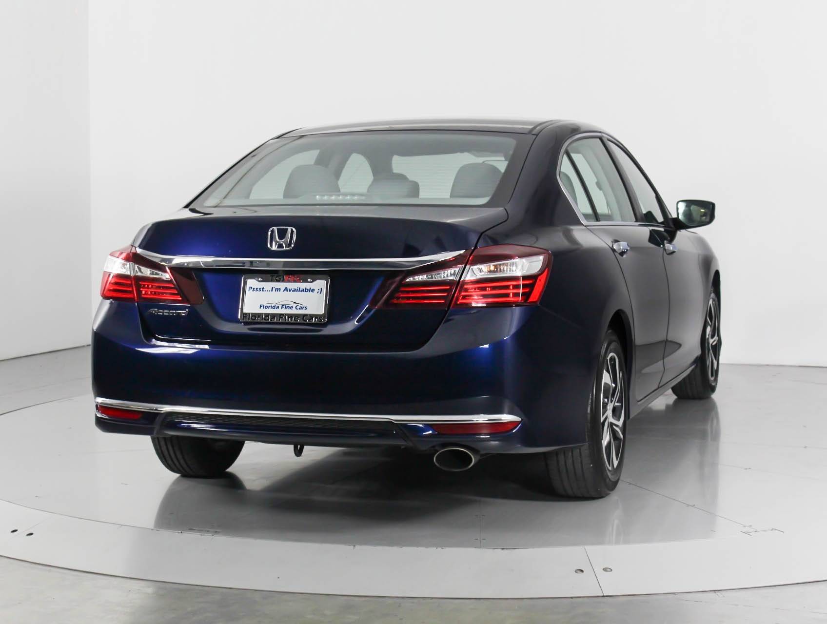 Florida Fine Cars - Used HONDA ACCORD 2017 WEST PALM LX