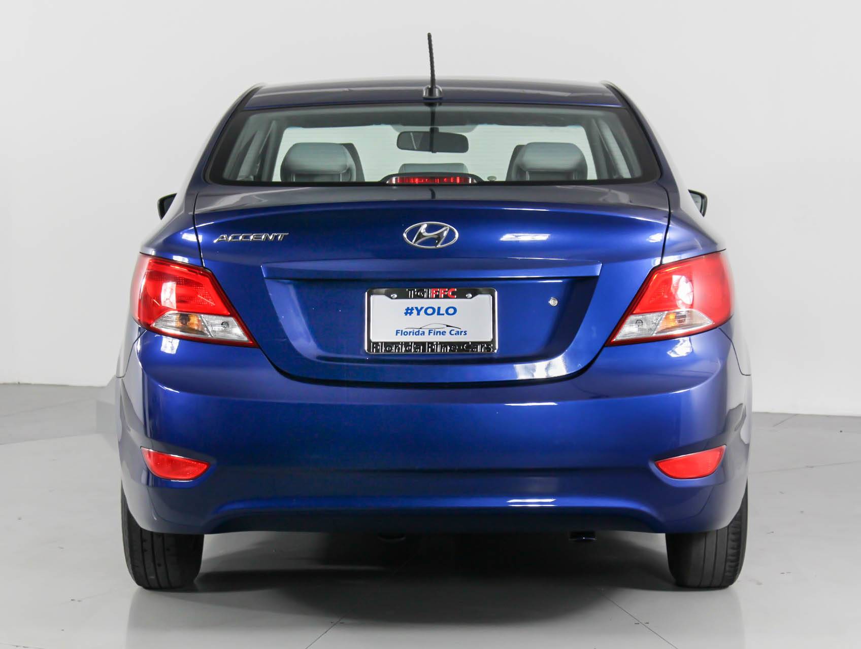 Florida Fine Cars - Used HYUNDAI ACCENT 2017 WEST PALM SE