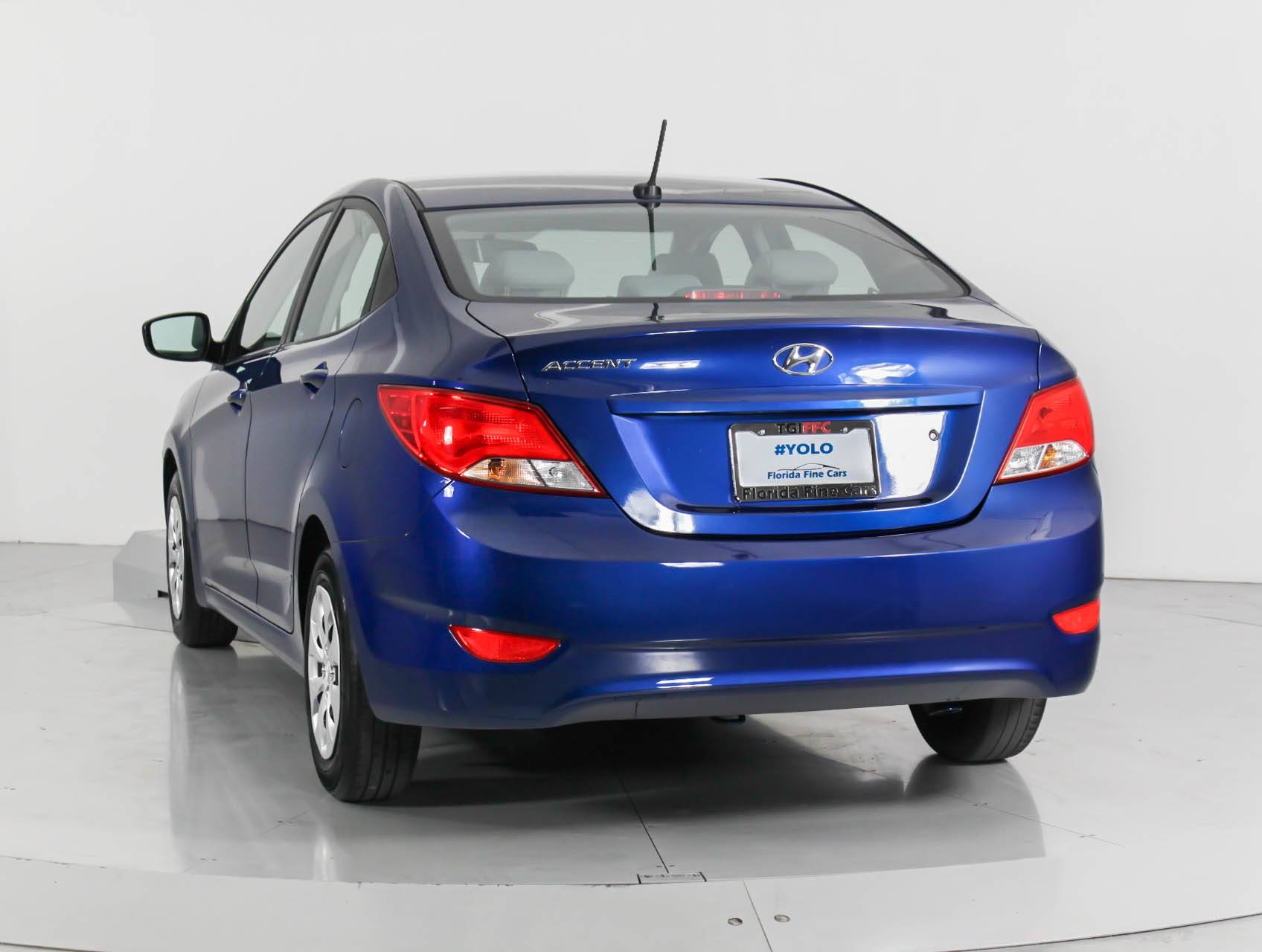 Florida Fine Cars - Used HYUNDAI ACCENT 2017 WEST PALM SE