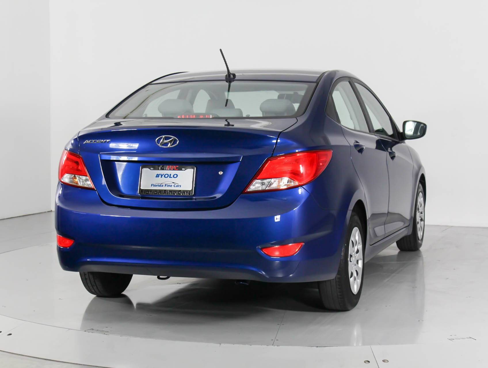 Florida Fine Cars - Used HYUNDAI ACCENT 2017 WEST PALM SE