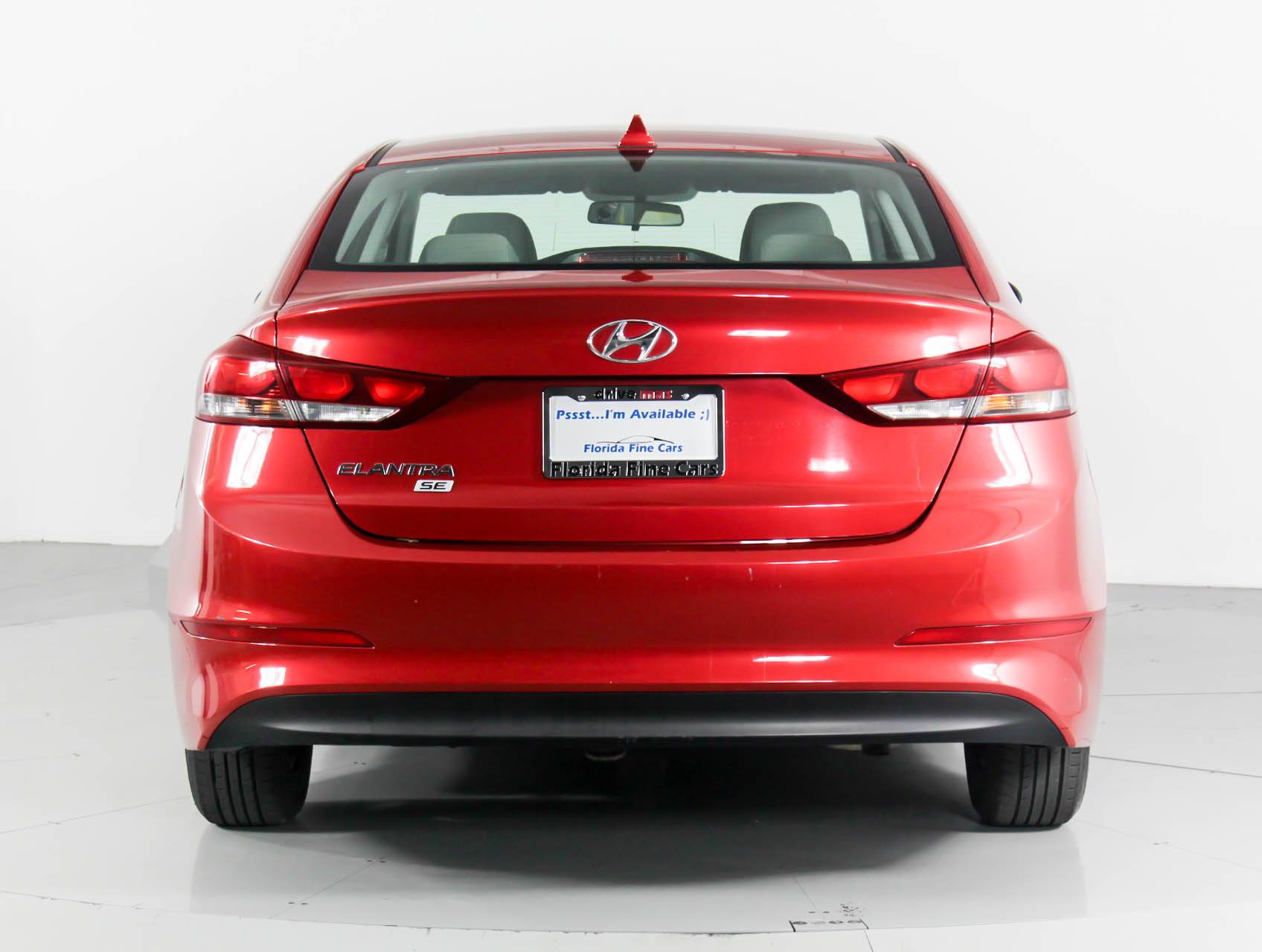 Florida Fine Cars - Used HYUNDAI ELANTRA 2017 WEST PALM Se