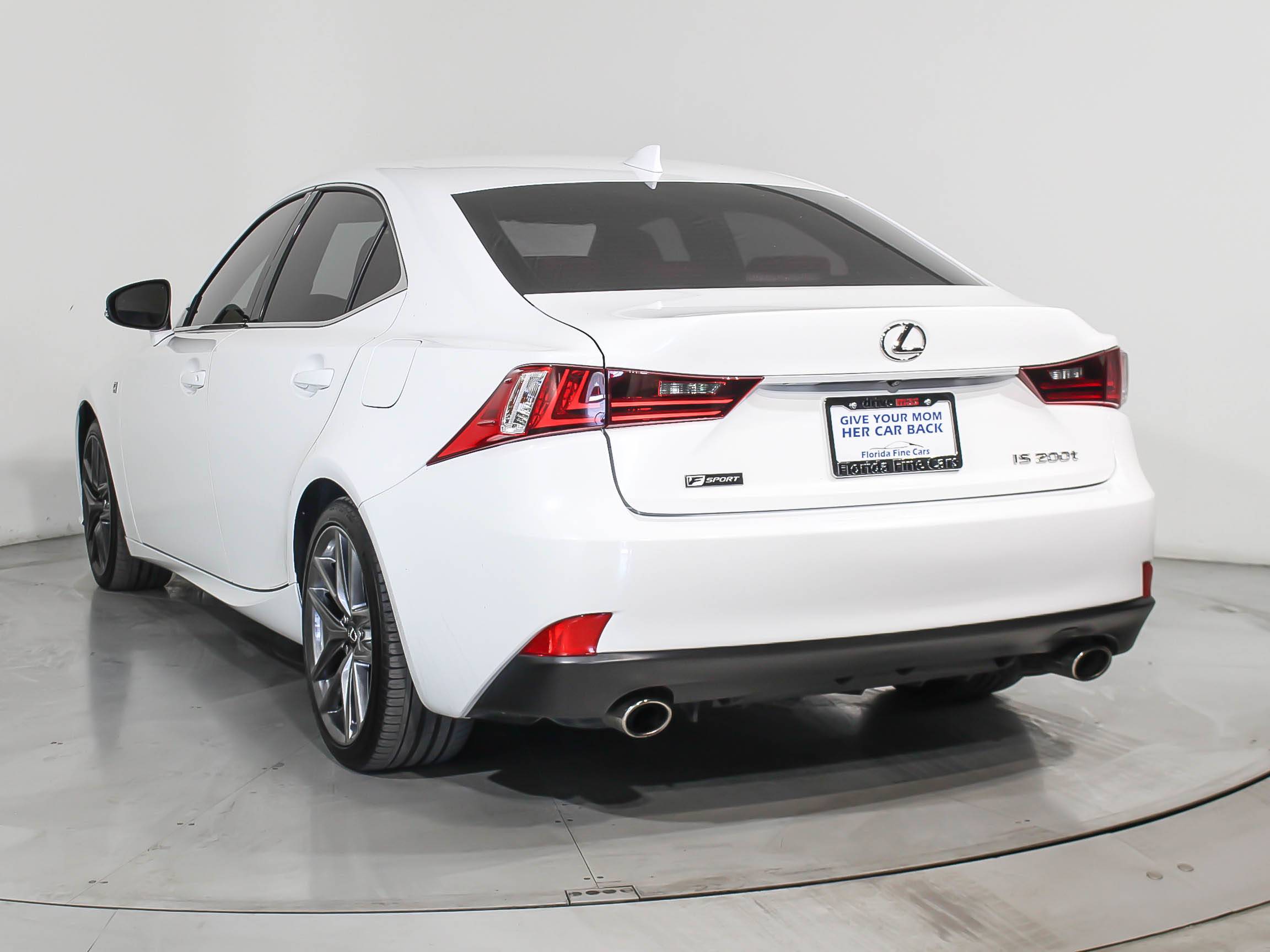 Florida Fine Cars - Used LEXUS IS 200T 2016 MIAMI F Sport