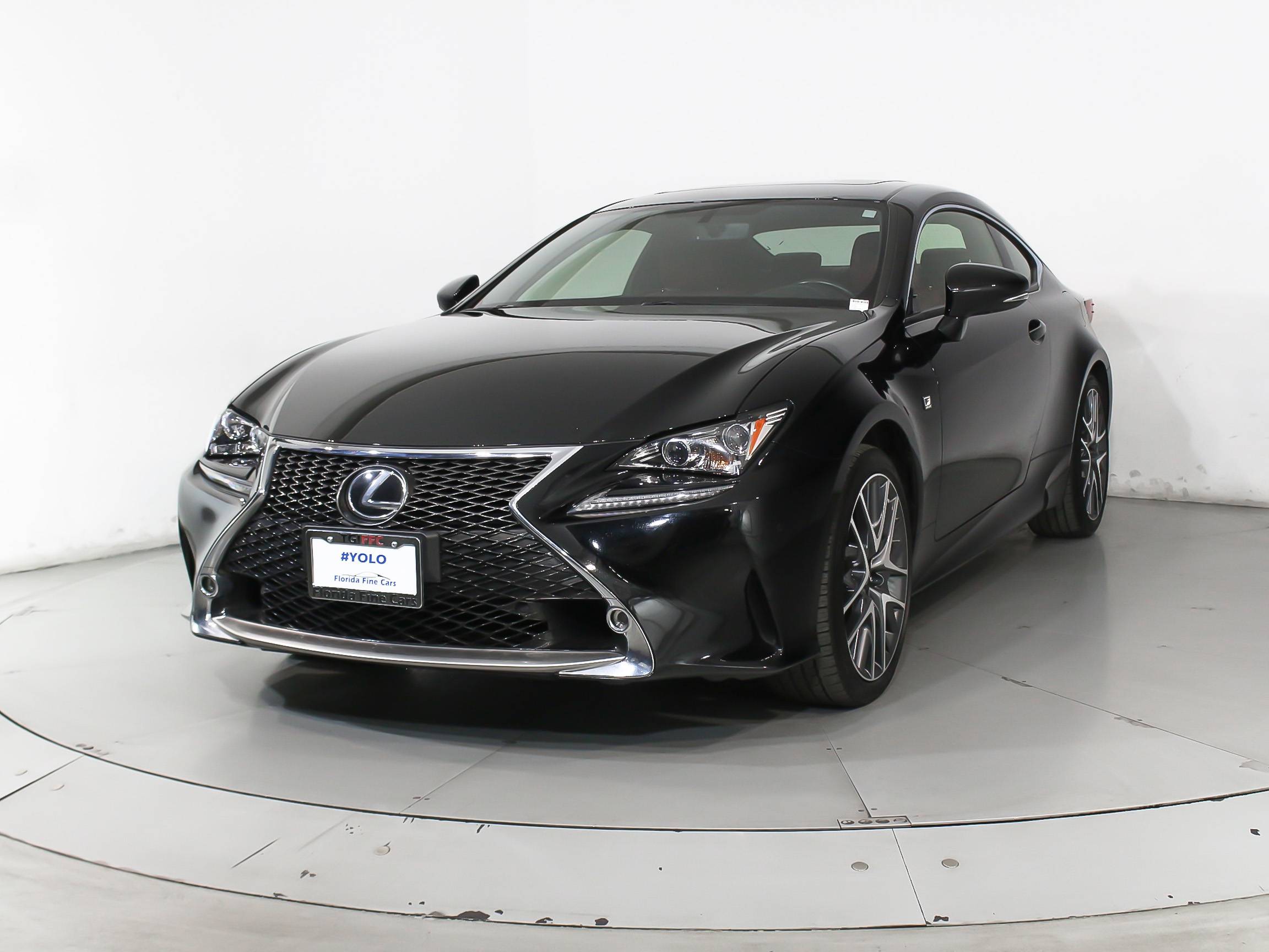 Florida Fine Cars - Used LEXUS RC 300 2016 MIAMI F Sport Awd