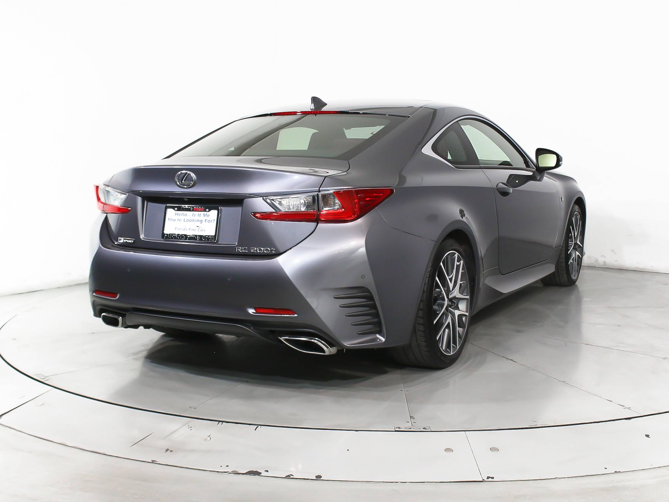 Florida Fine Cars - Used LEXUS RC 200T 2016 HOLLYWOOD F Sport