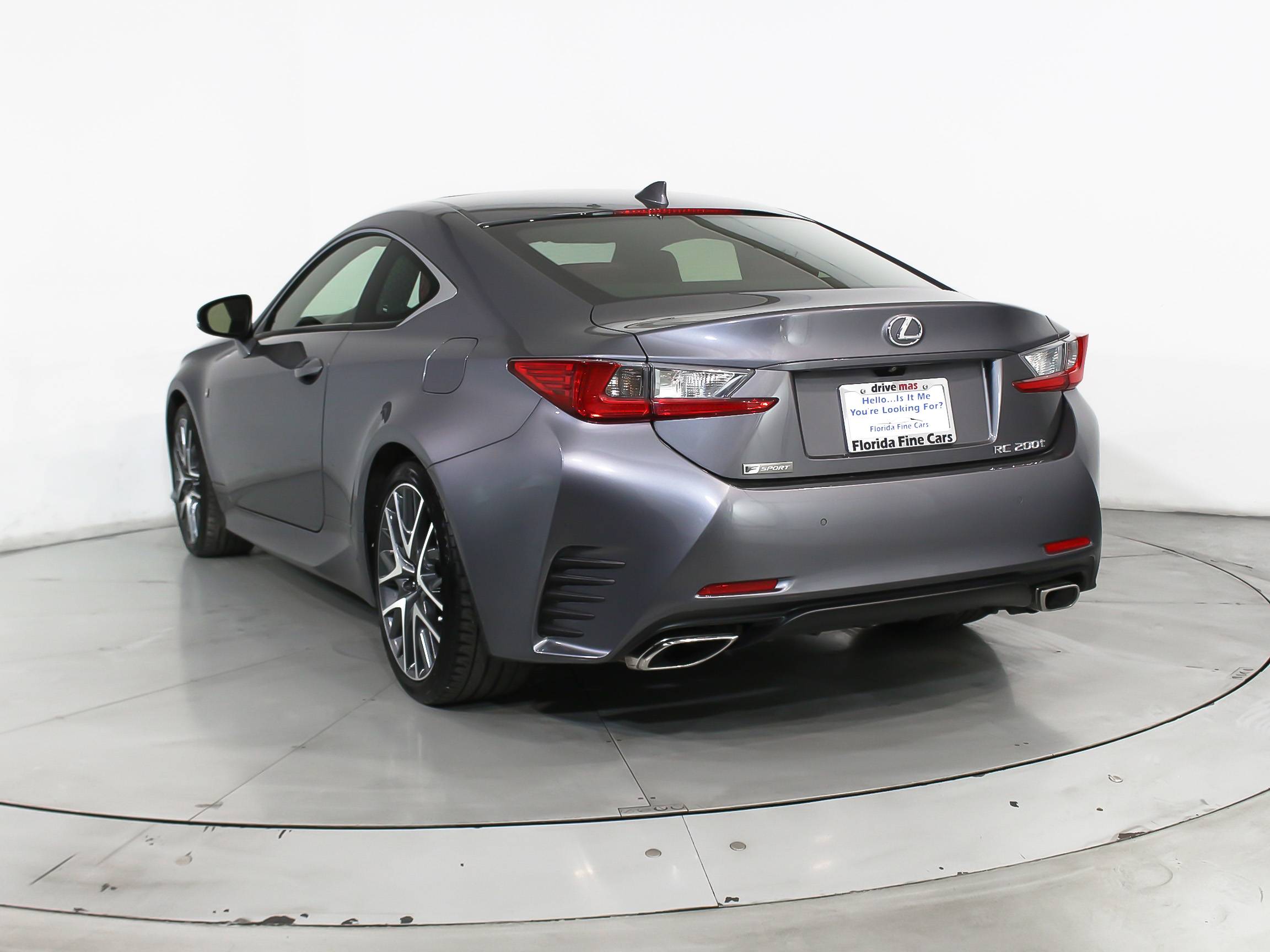 Florida Fine Cars - Used LEXUS RC 200T 2016 HOLLYWOOD F Sport