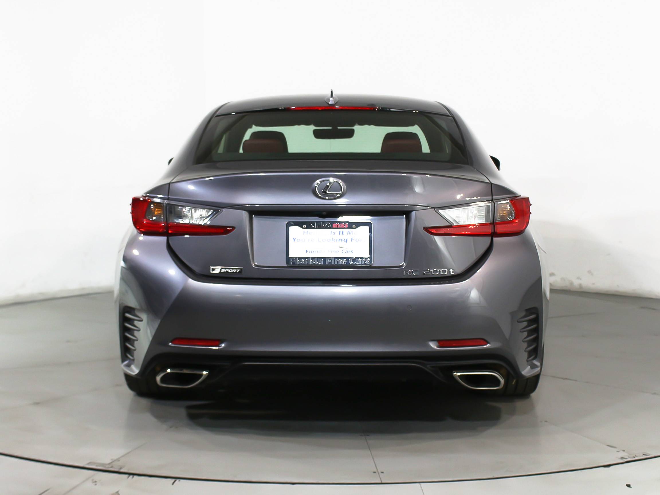 Florida Fine Cars - Used LEXUS RC 200T 2016 HOLLYWOOD F Sport