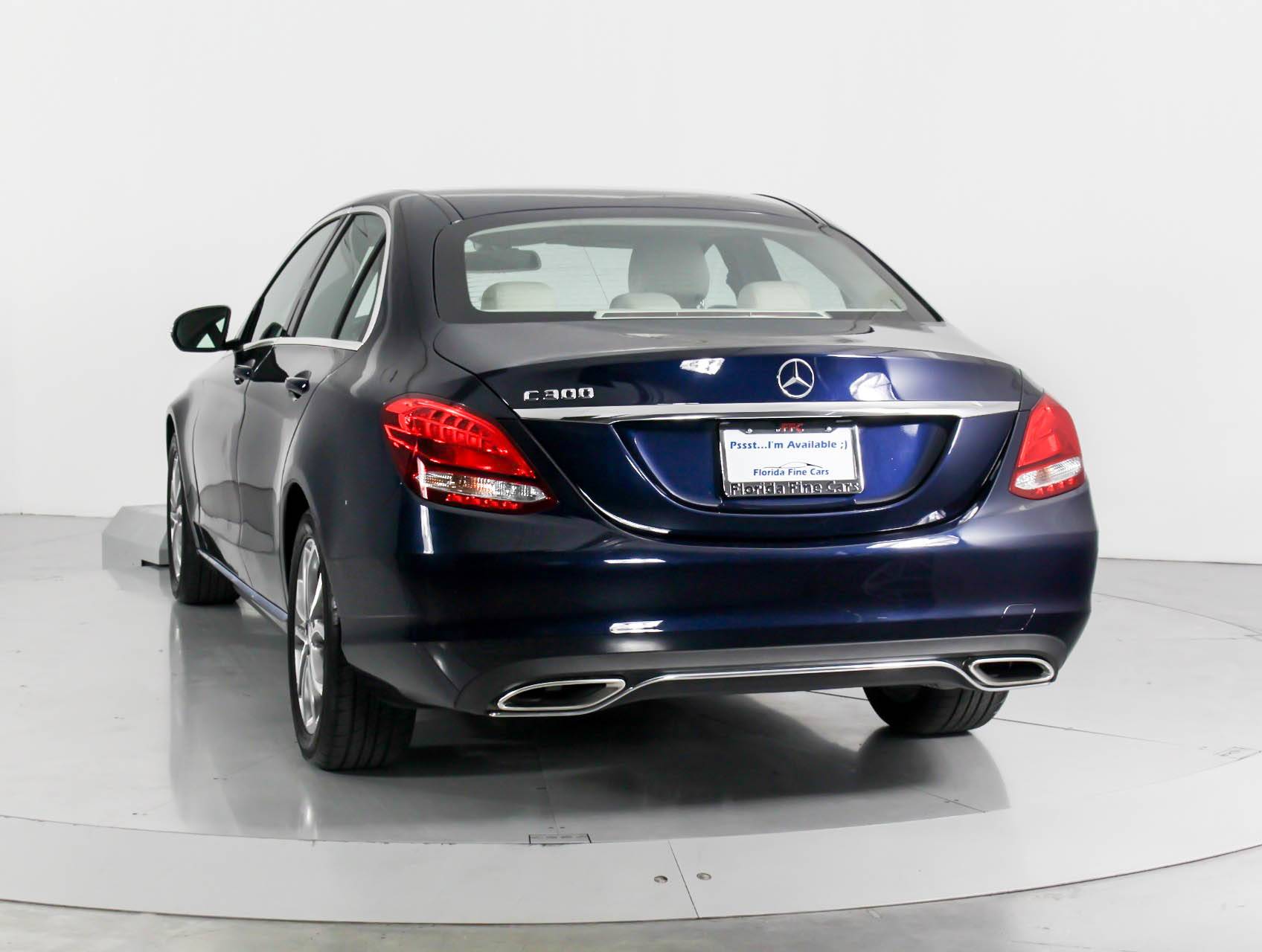 Florida Fine Cars - Used MERCEDES-BENZ C CLASS 2015 WEST PALM C300