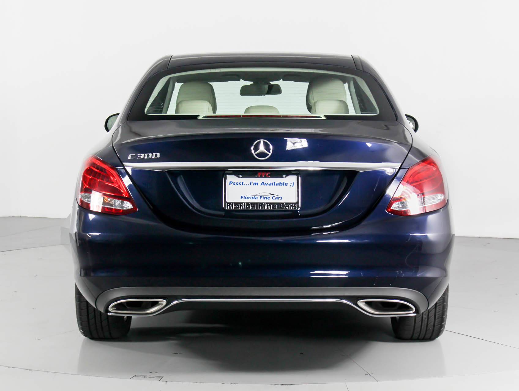 Florida Fine Cars - Used MERCEDES-BENZ C CLASS 2015 WEST PALM C300