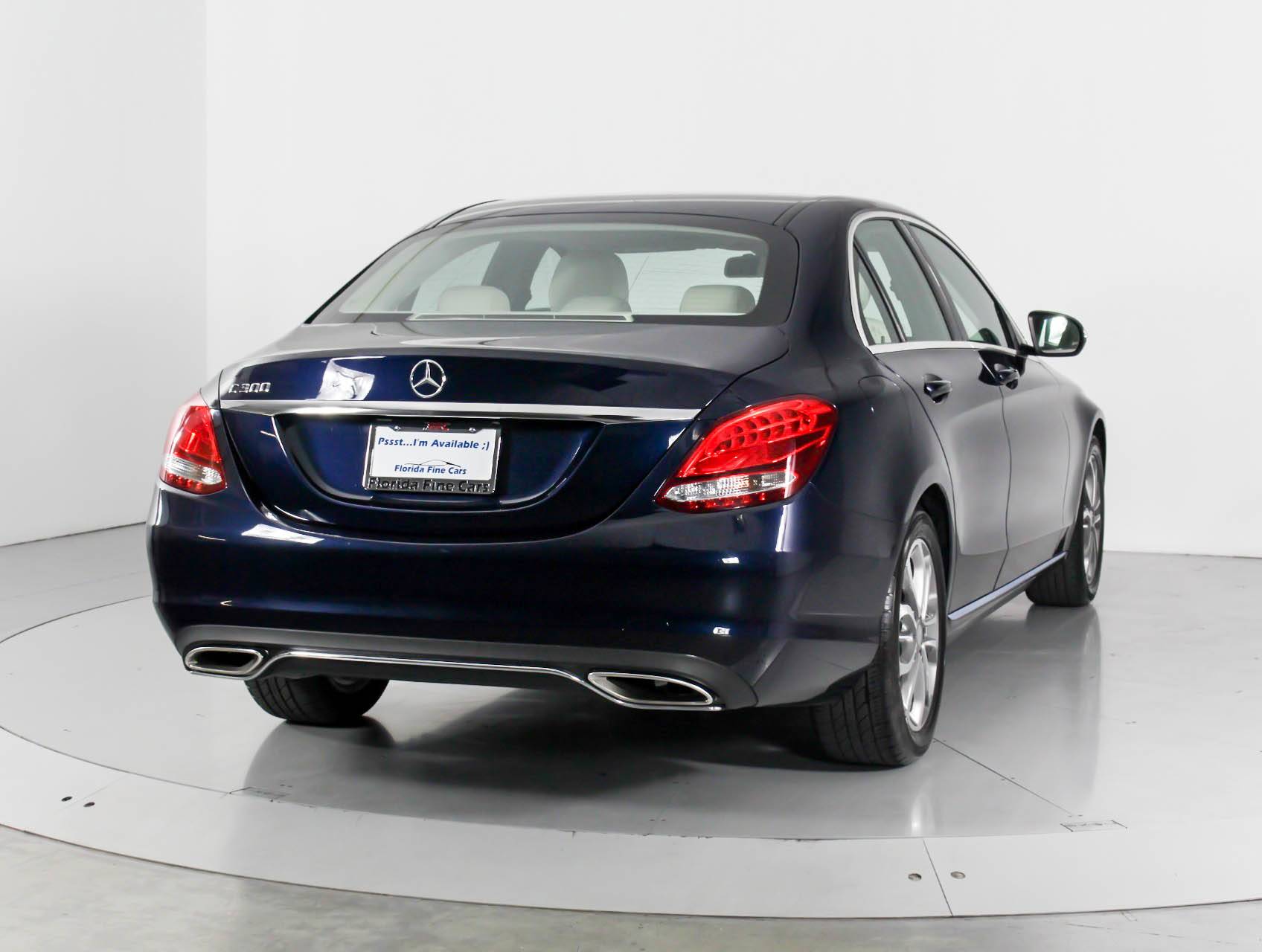 Florida Fine Cars - Used MERCEDES-BENZ C CLASS 2015 WEST PALM C300