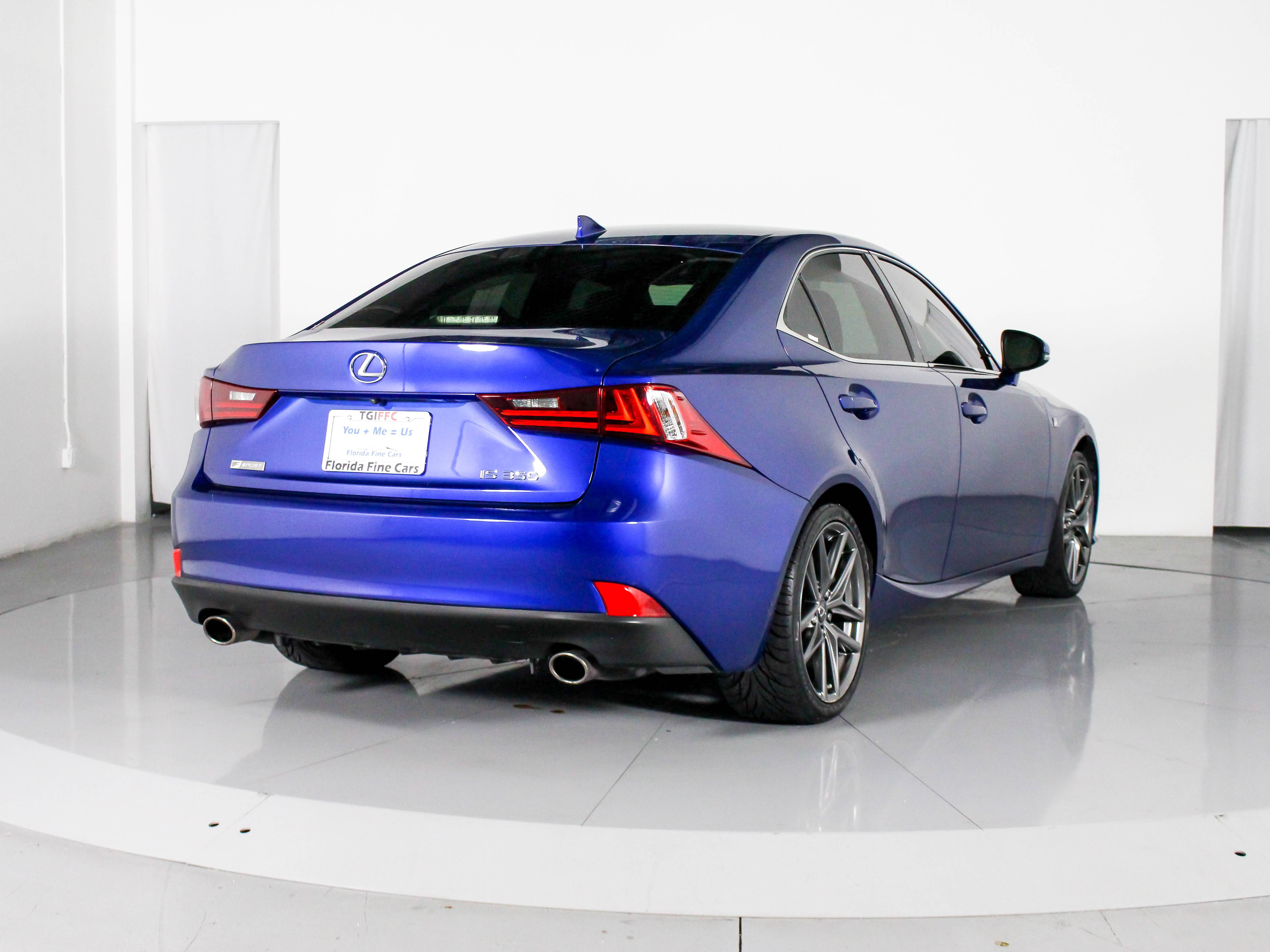 Florida Fine Cars - Used LEXUS IS 350 2016 MARGATE F Sport
