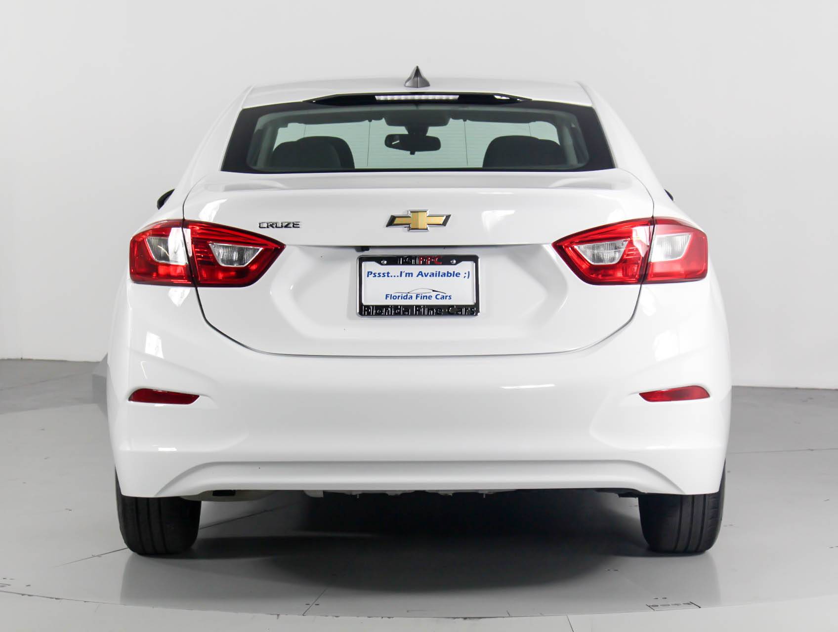 Florida Fine Cars - Used CHEVROLET CRUZE 2017 WEST PALM LS
