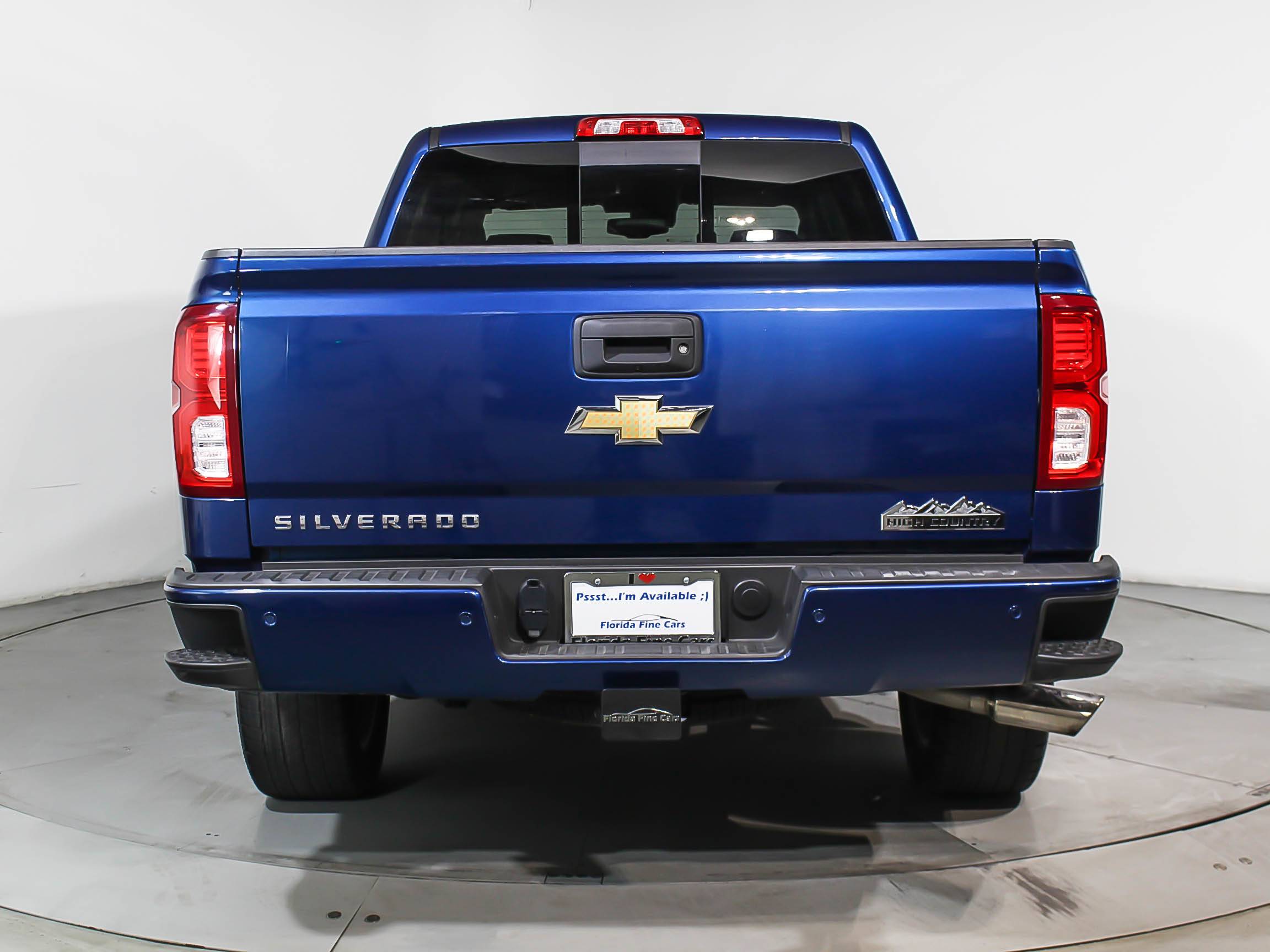 Florida Fine Cars - Used CHEVROLET SILVERADO 2016 MIAMI High Country 4x4