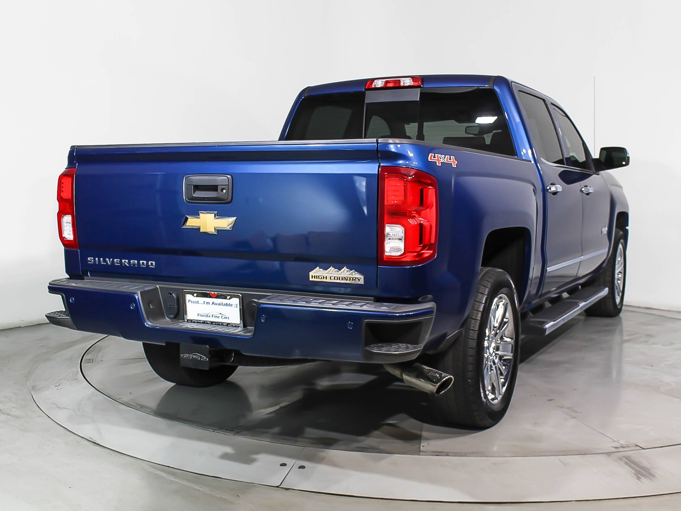 Florida Fine Cars - Used CHEVROLET SILVERADO 2016 MIAMI High Country 4x4