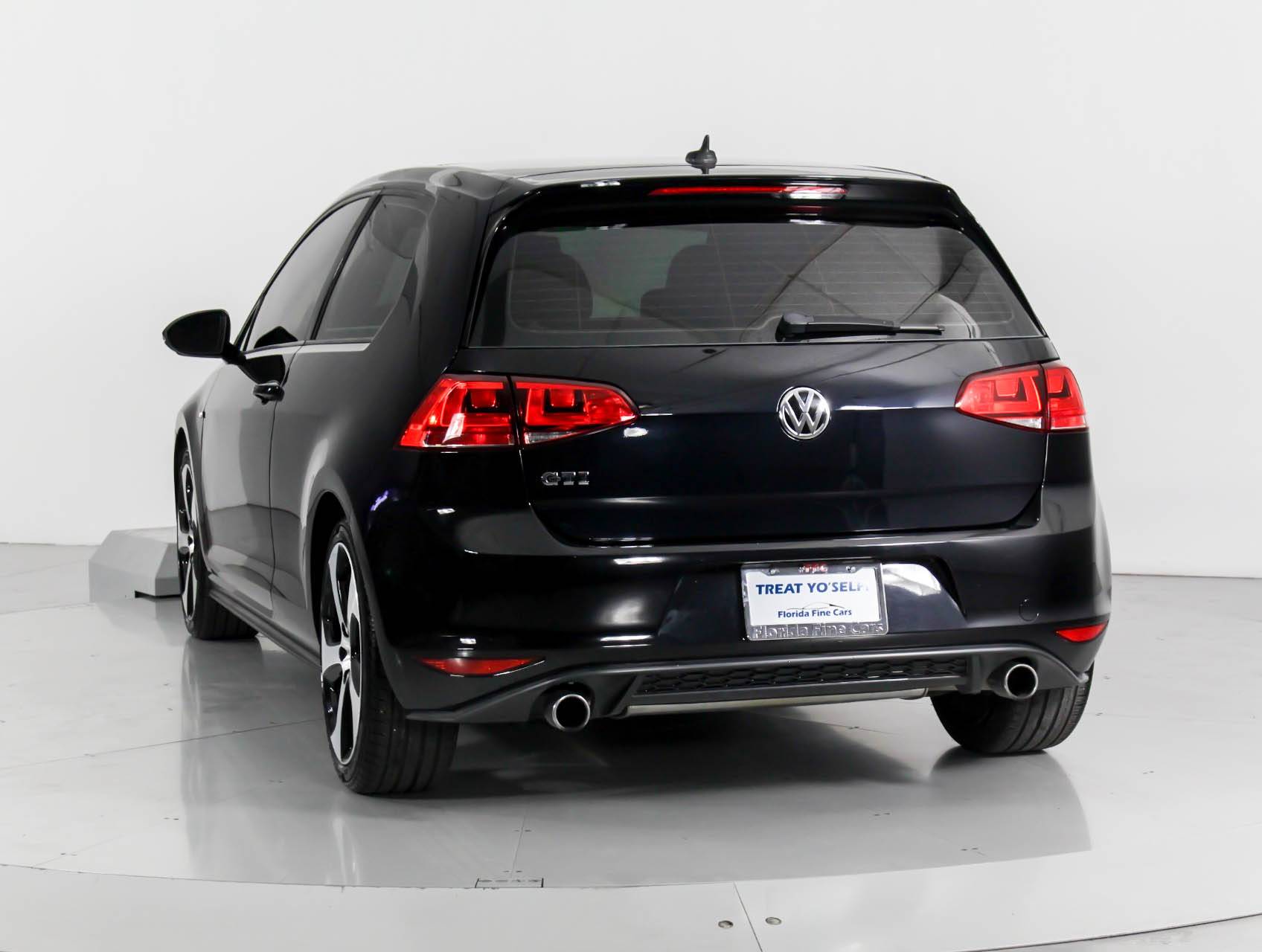Florida Fine Cars - Used VOLKSWAGEN GTI 2015 WEST PALM Se