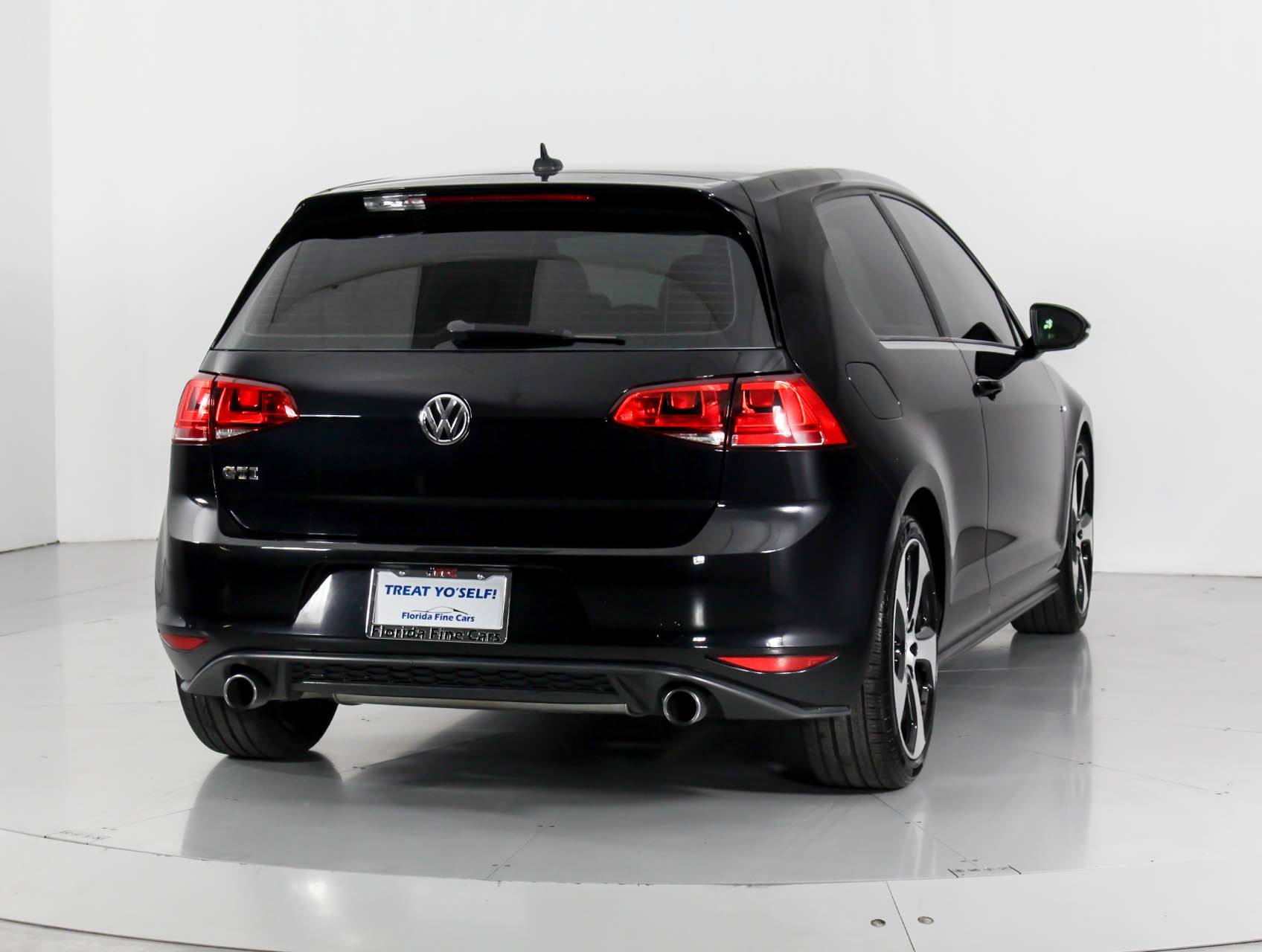 Florida Fine Cars - Used VOLKSWAGEN GTI 2015 WEST PALM Se
