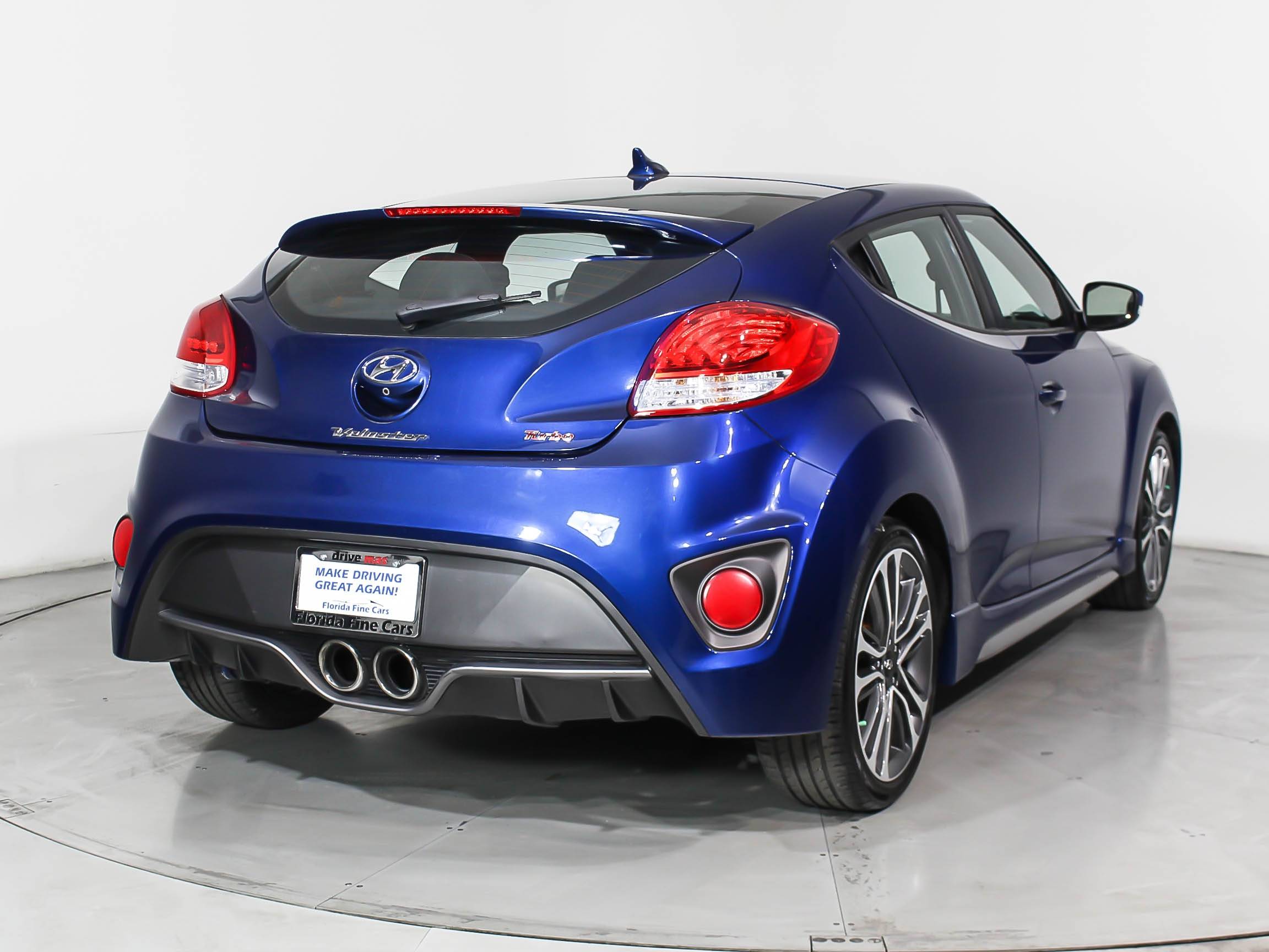 Florida Fine Cars - Used HYUNDAI VELOSTER 2016 HOLLYWOOD Turbo