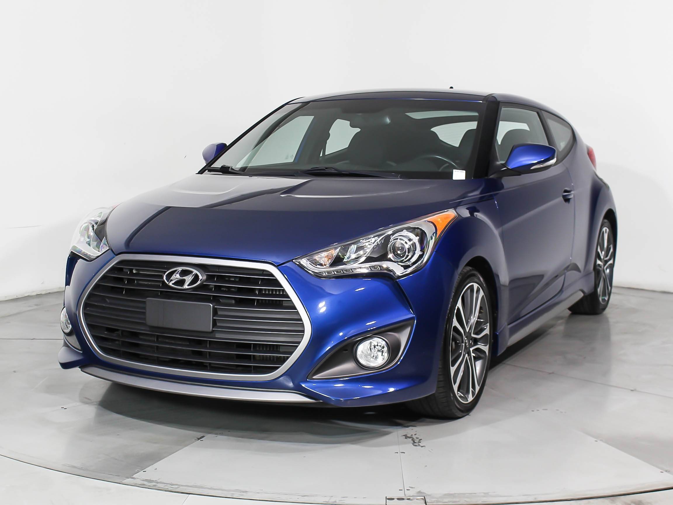 Florida Fine Cars - Used HYUNDAI VELOSTER 2016 HOLLYWOOD Turbo
